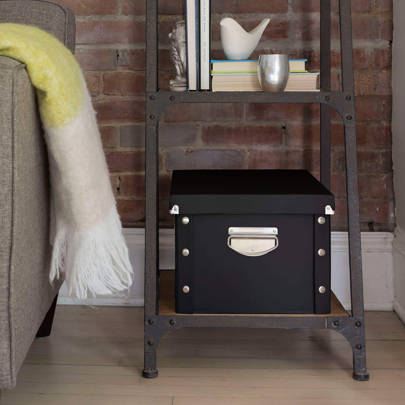 Snap-N-Store Black Letter File Box