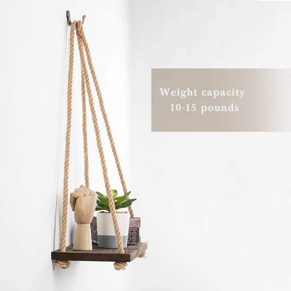 Brown Floating Shelves Set