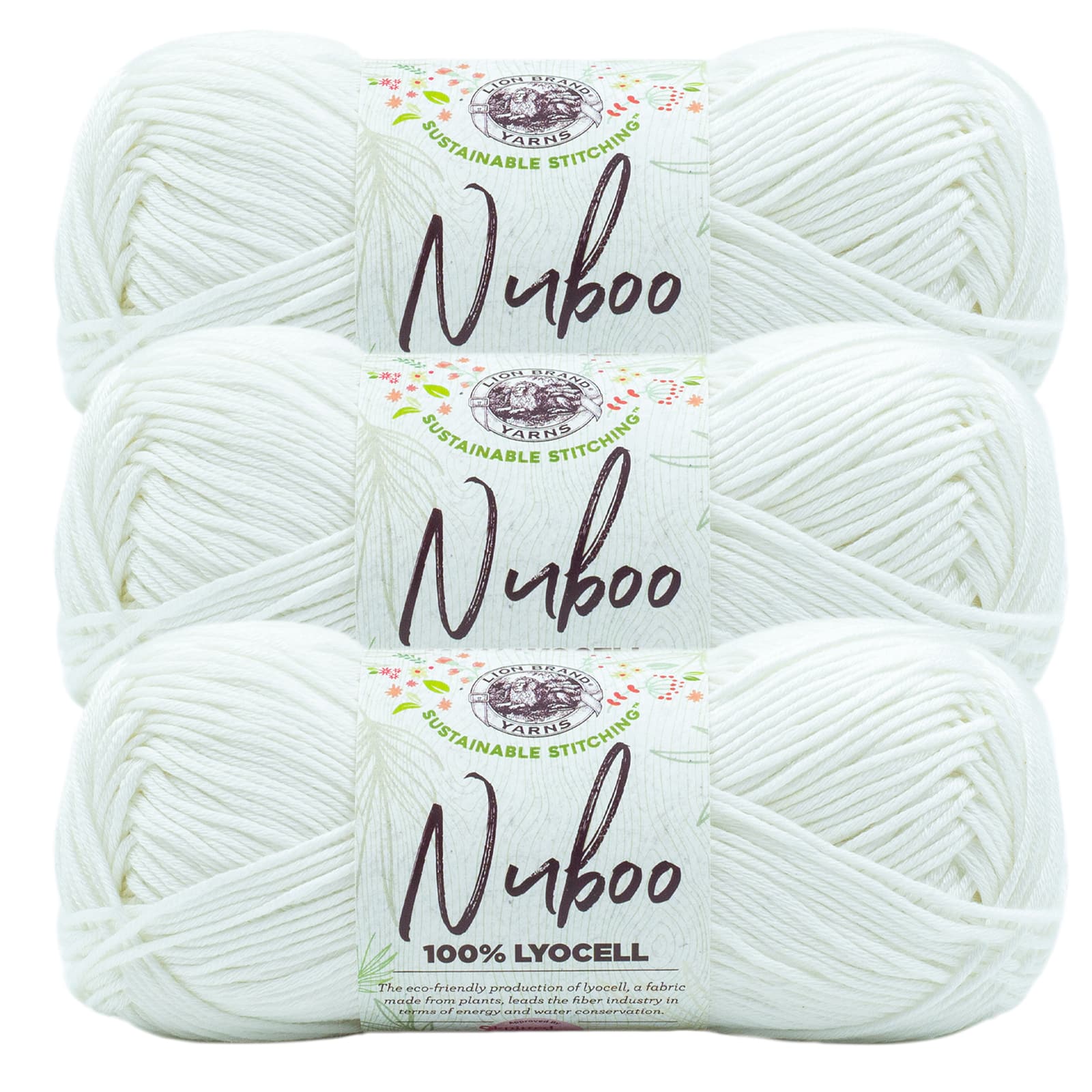 3 Pack Lion Brand® Nuboo Yarn