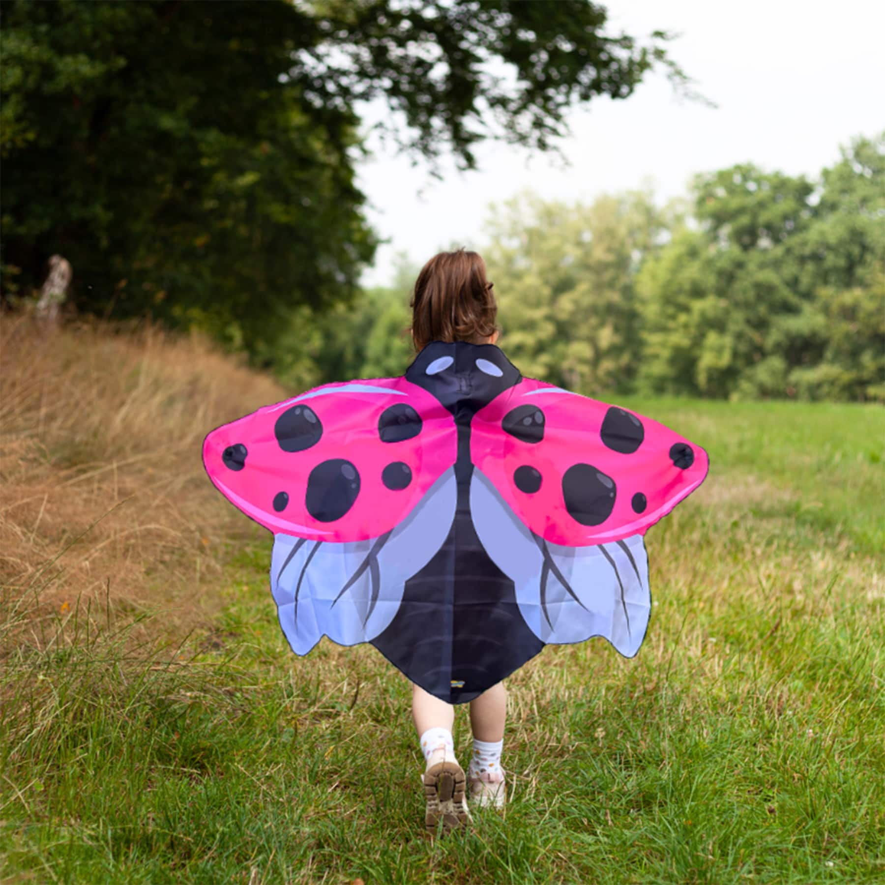 Insect Lore 44" Pink Ladybug Dress-Up Wings