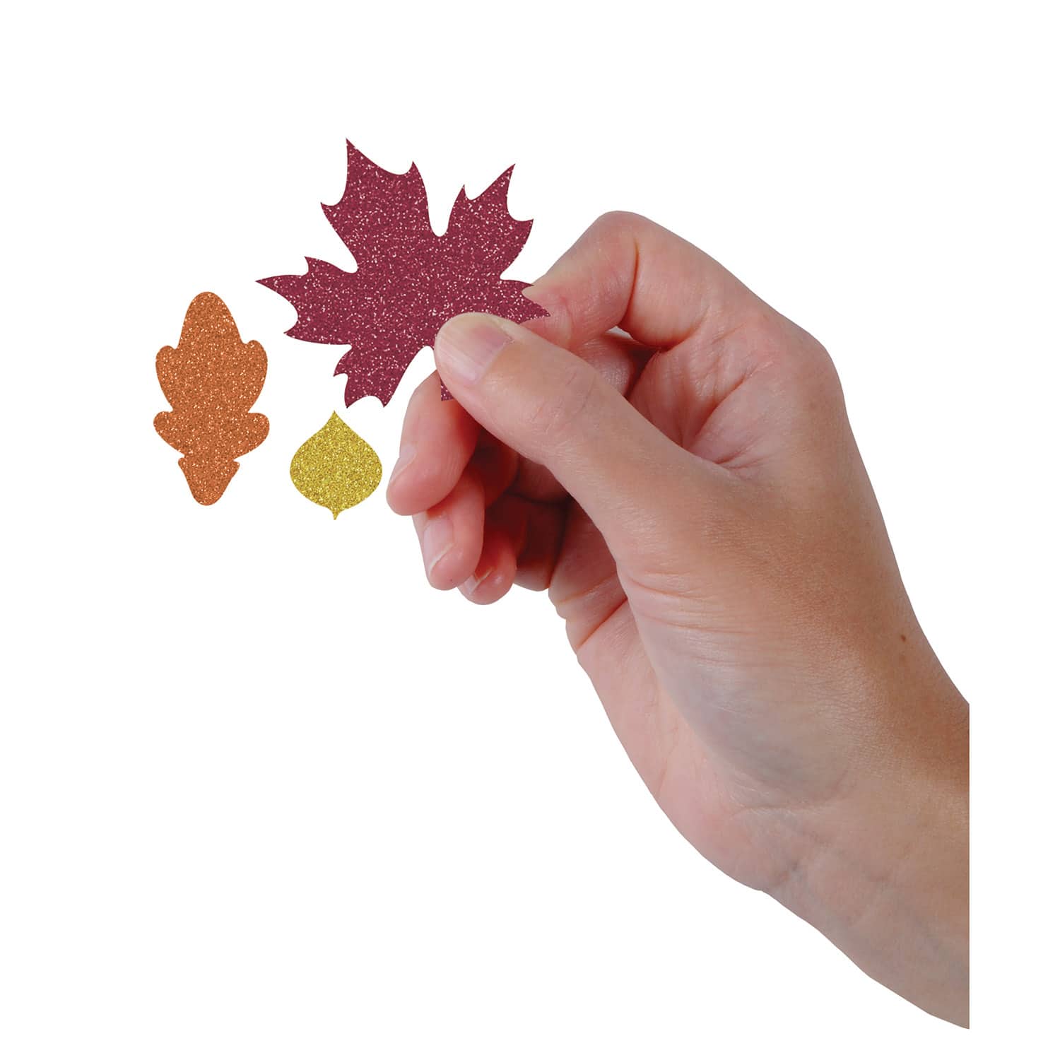 Beistle 0.5oz. Fall Leaf Deluxe Sparkle Confetti, 2ct.