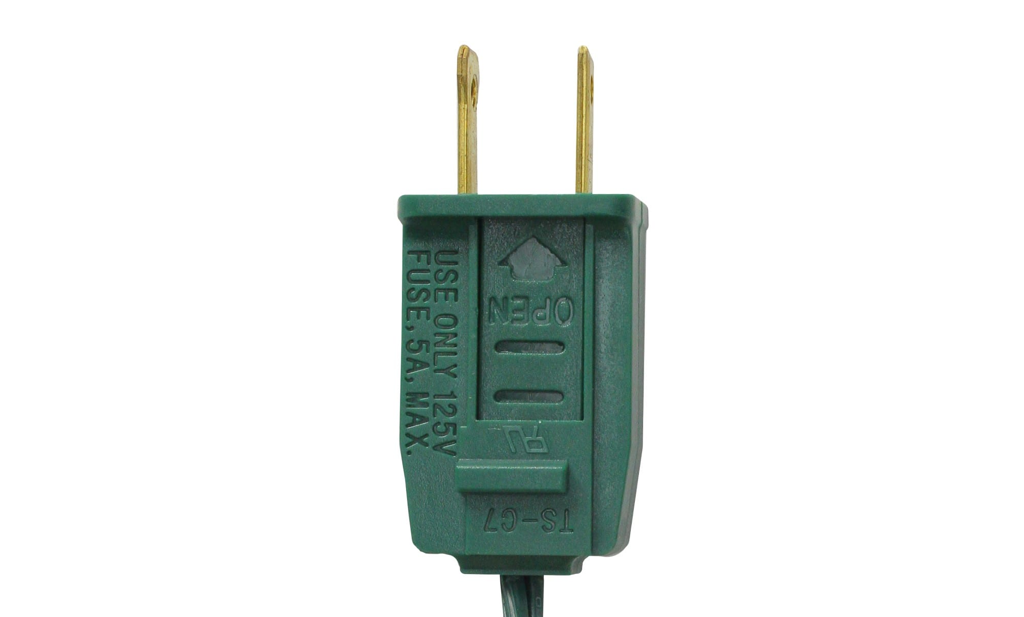 25ct. C7 Christmas String Lights with Green Wire