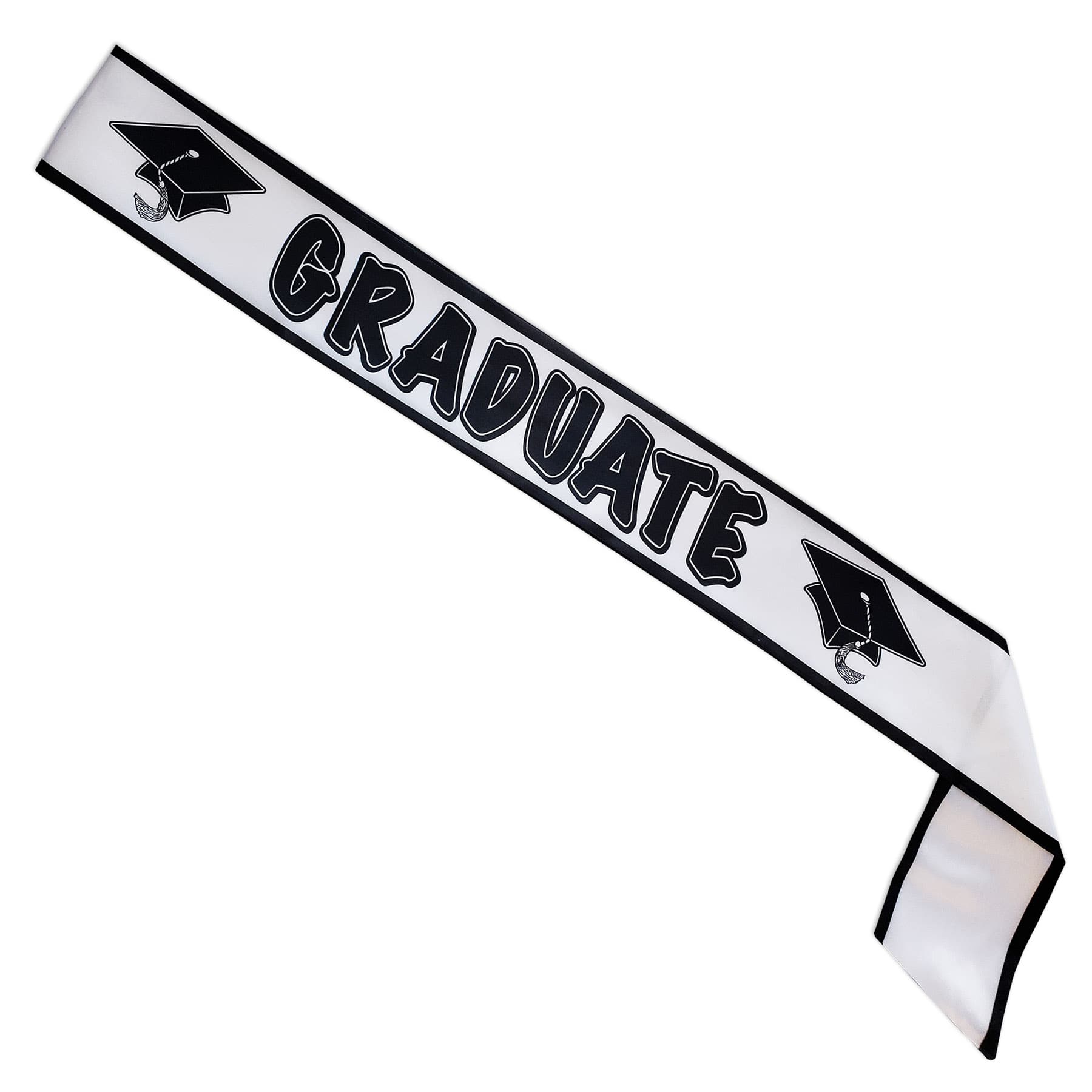 Beistle 60553 Graduate Satin Sash - Pack of 6