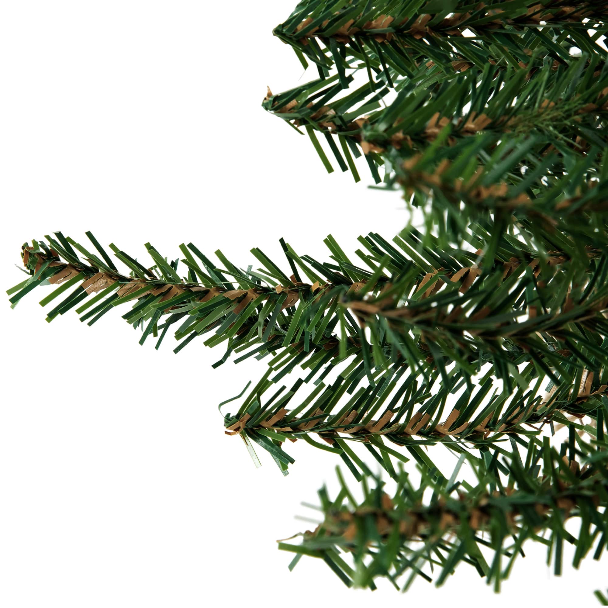 18" Unlit Traditional Scottsdale Mini Pine Artificial Christmas Tree with Burlap Base