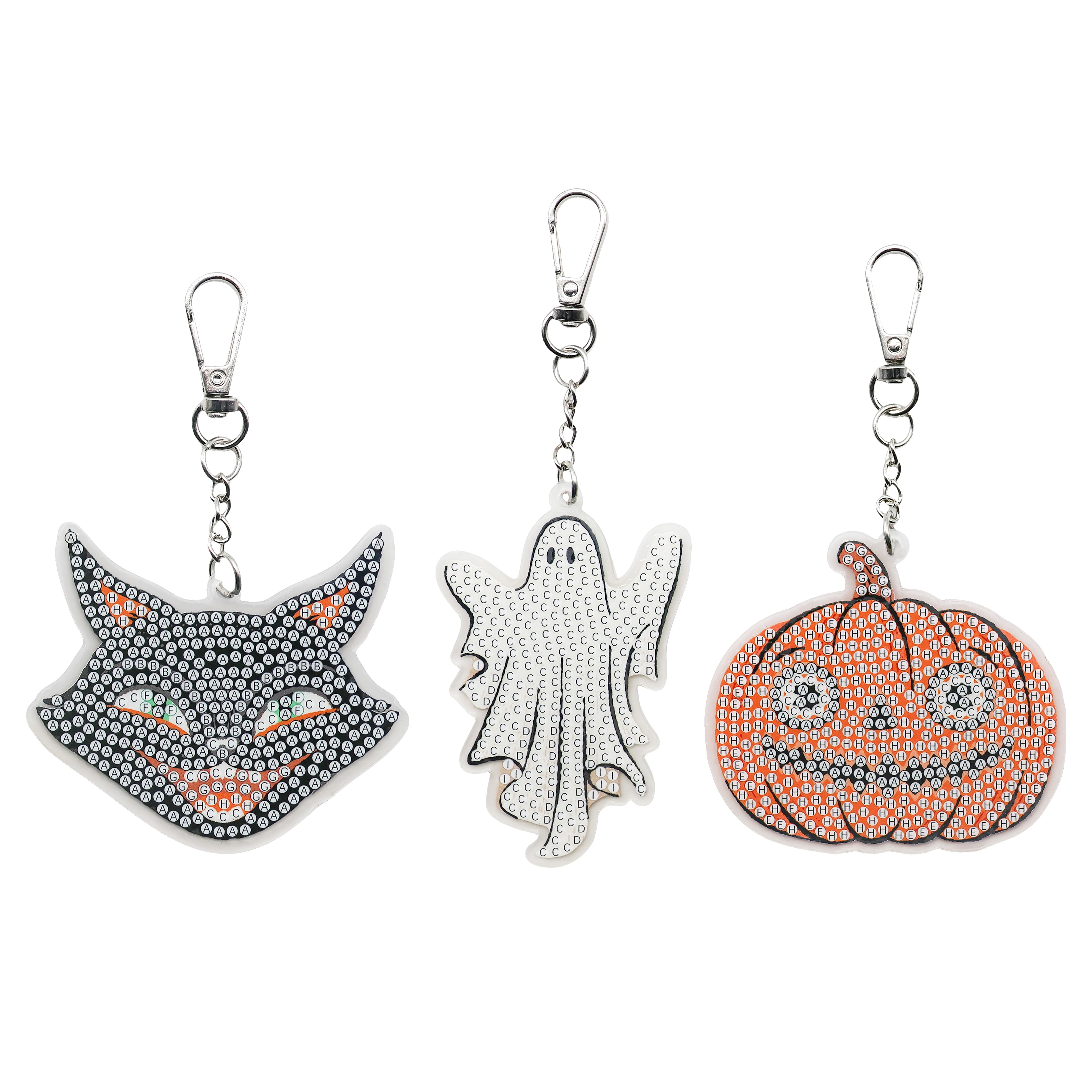 Halloween Icons Diamond Art Keychain Kit by Make Market®