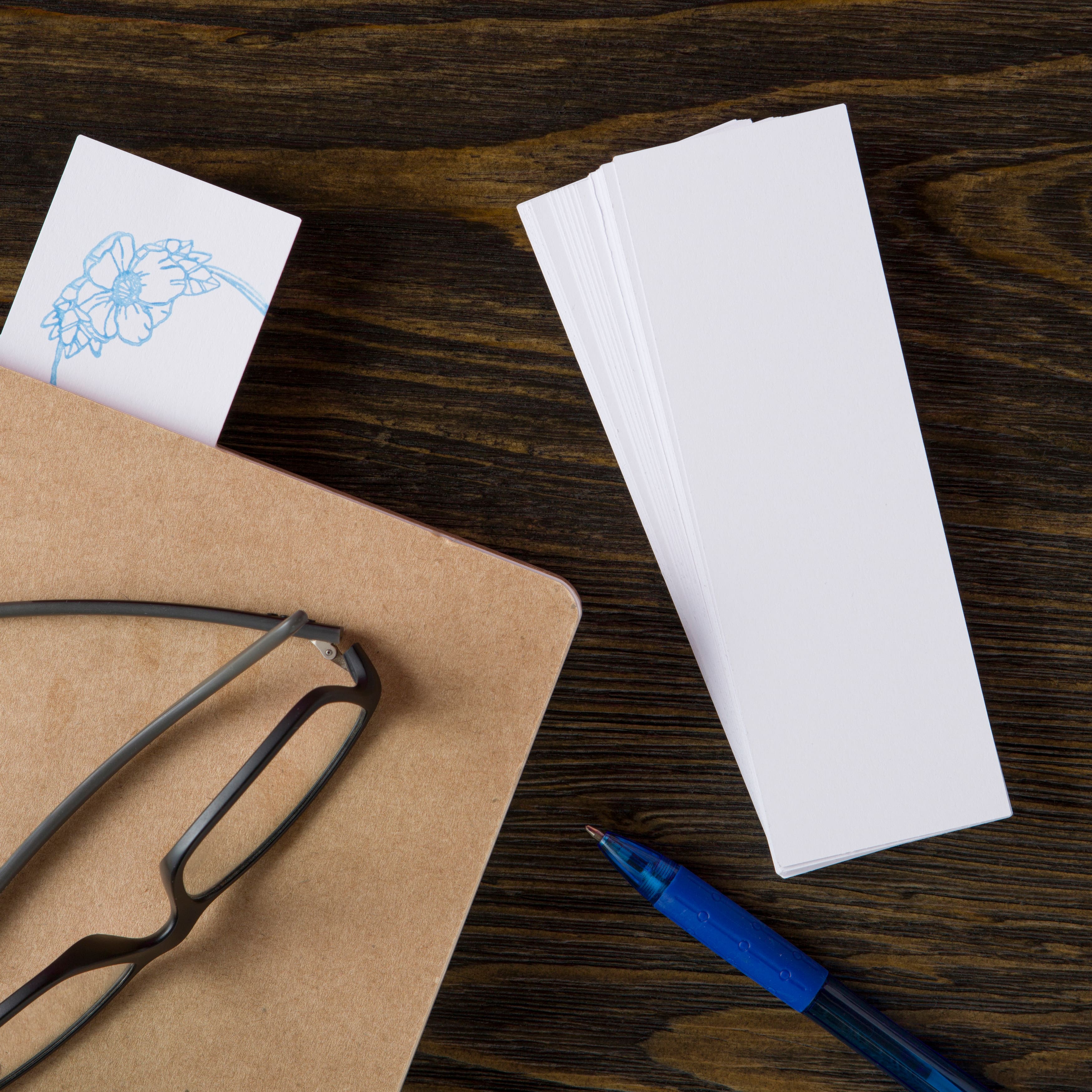 White Paper Bookmarks by Recollections™