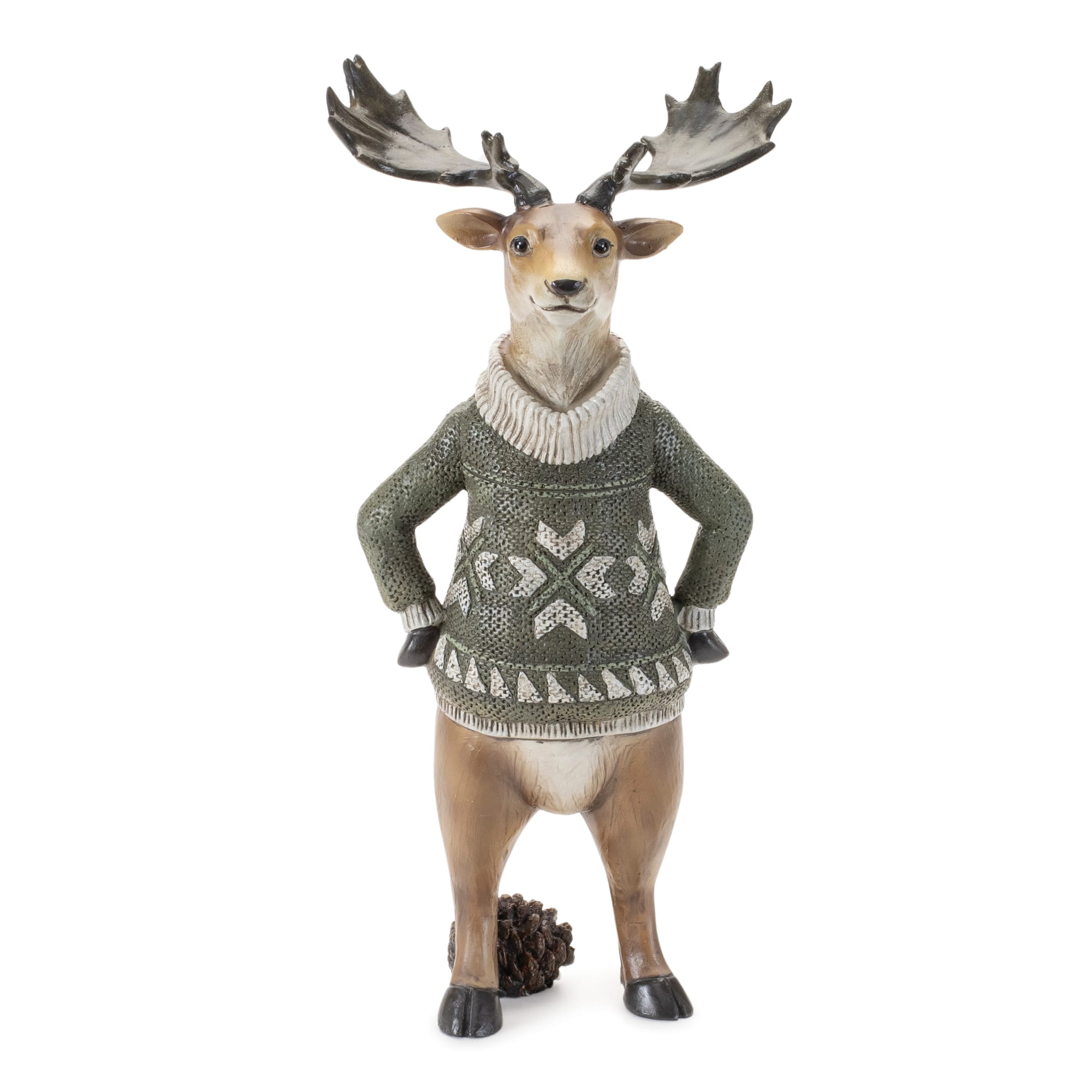 Winter Animals with Sweater Figurine Set