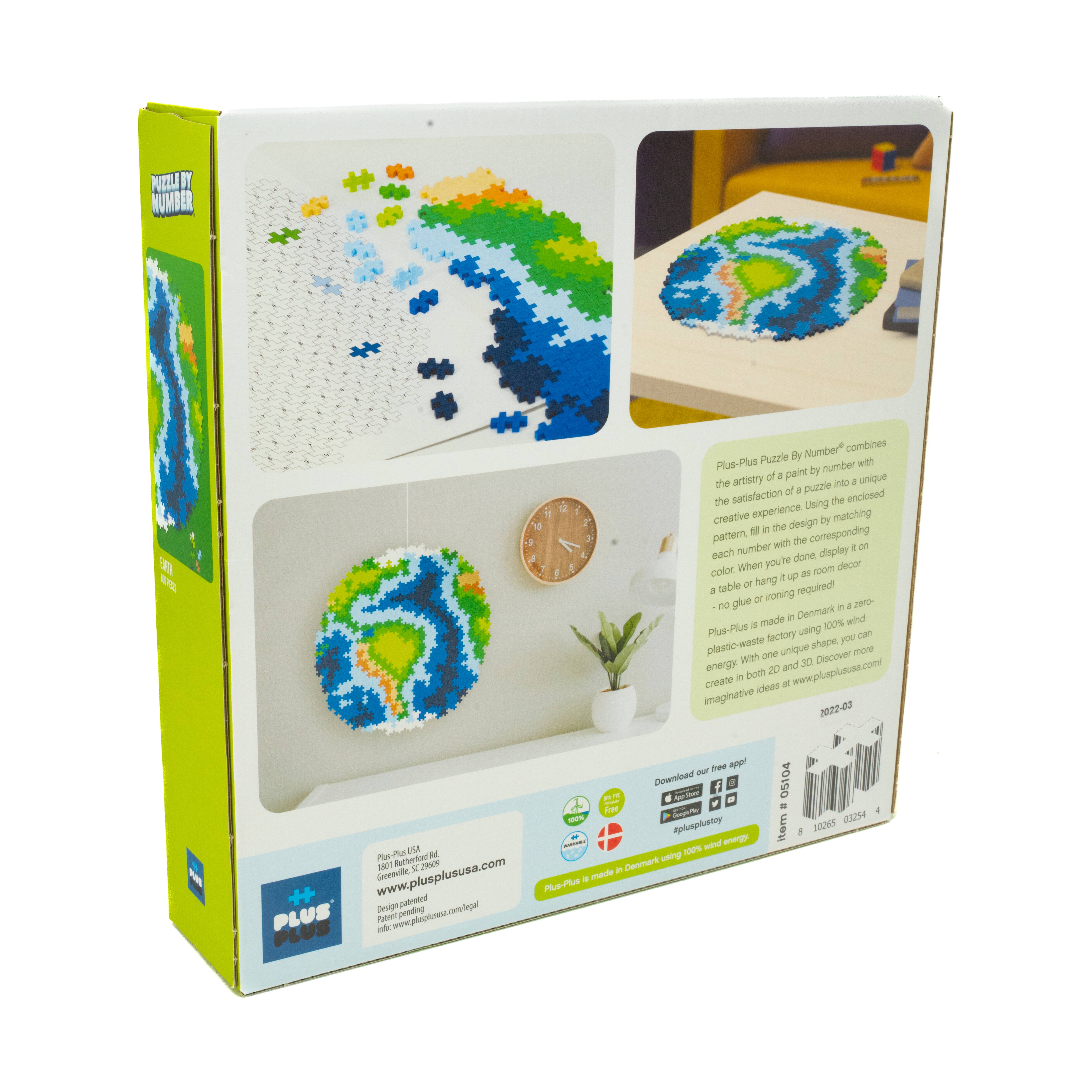 Puzzle By Number - Earth: 800 Pcs
