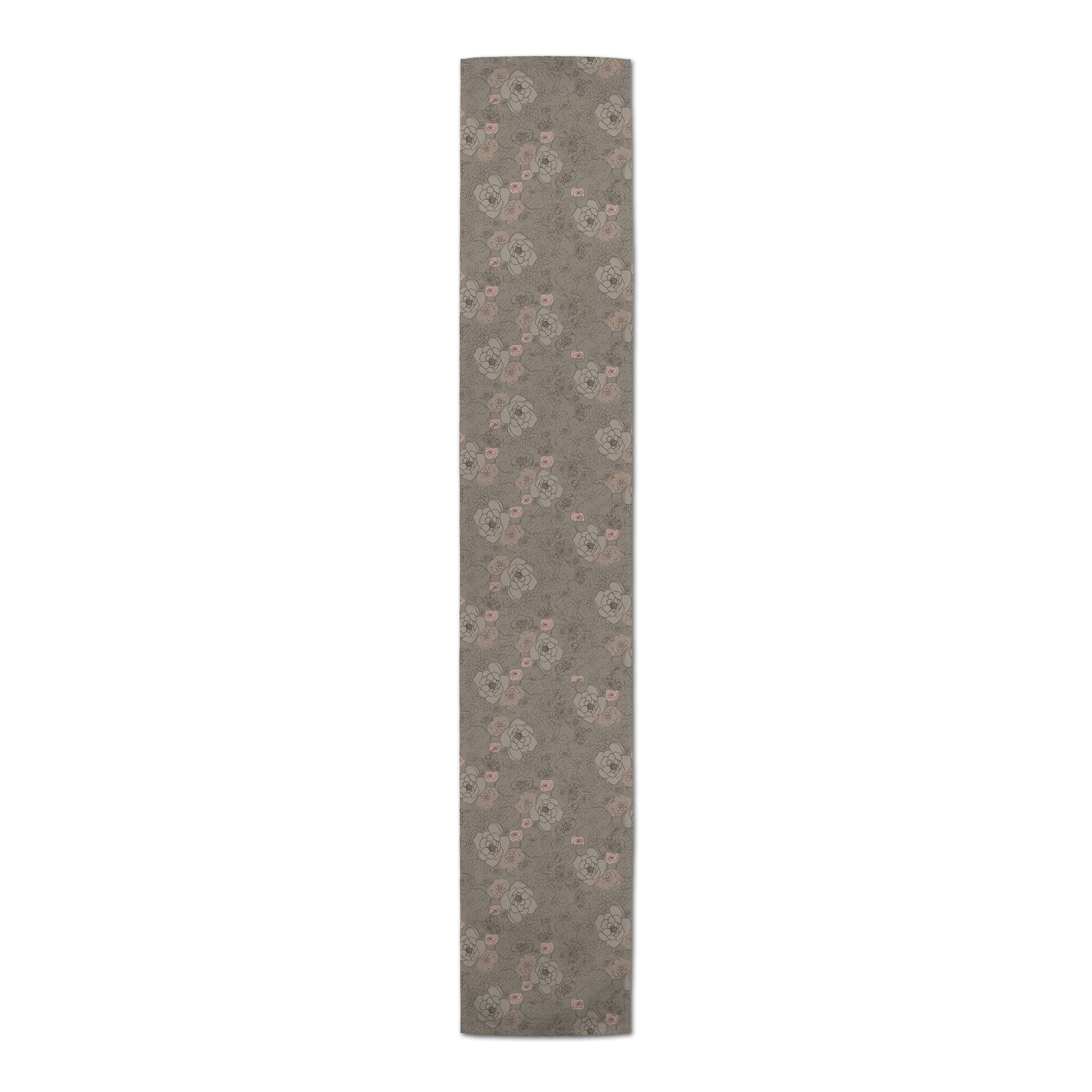 72" Multi Floral Cotton Twill Runner