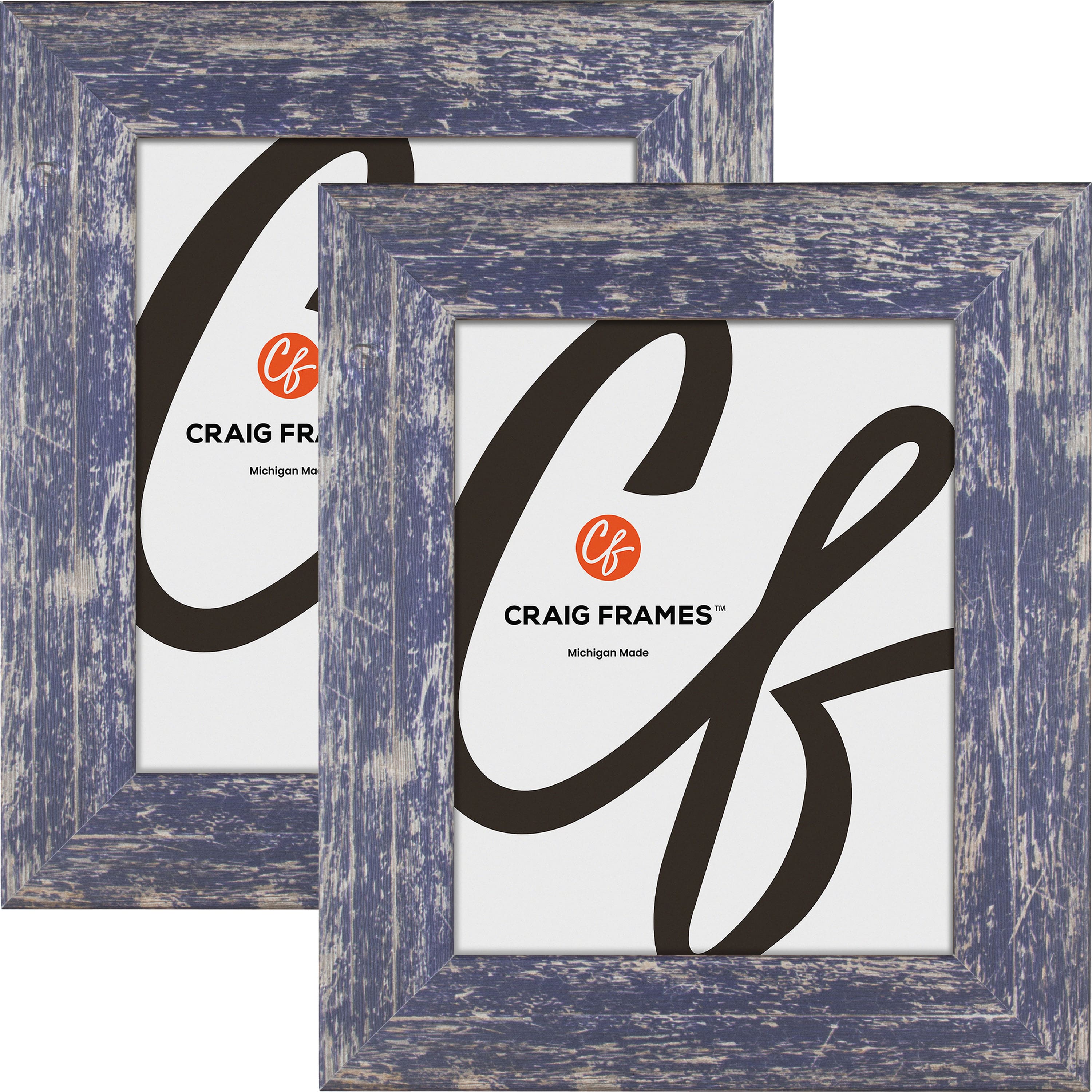 2 ct Craig Frames American Barn Independence Blue Picture Frame | 13" x 22" | Michaels&reg;