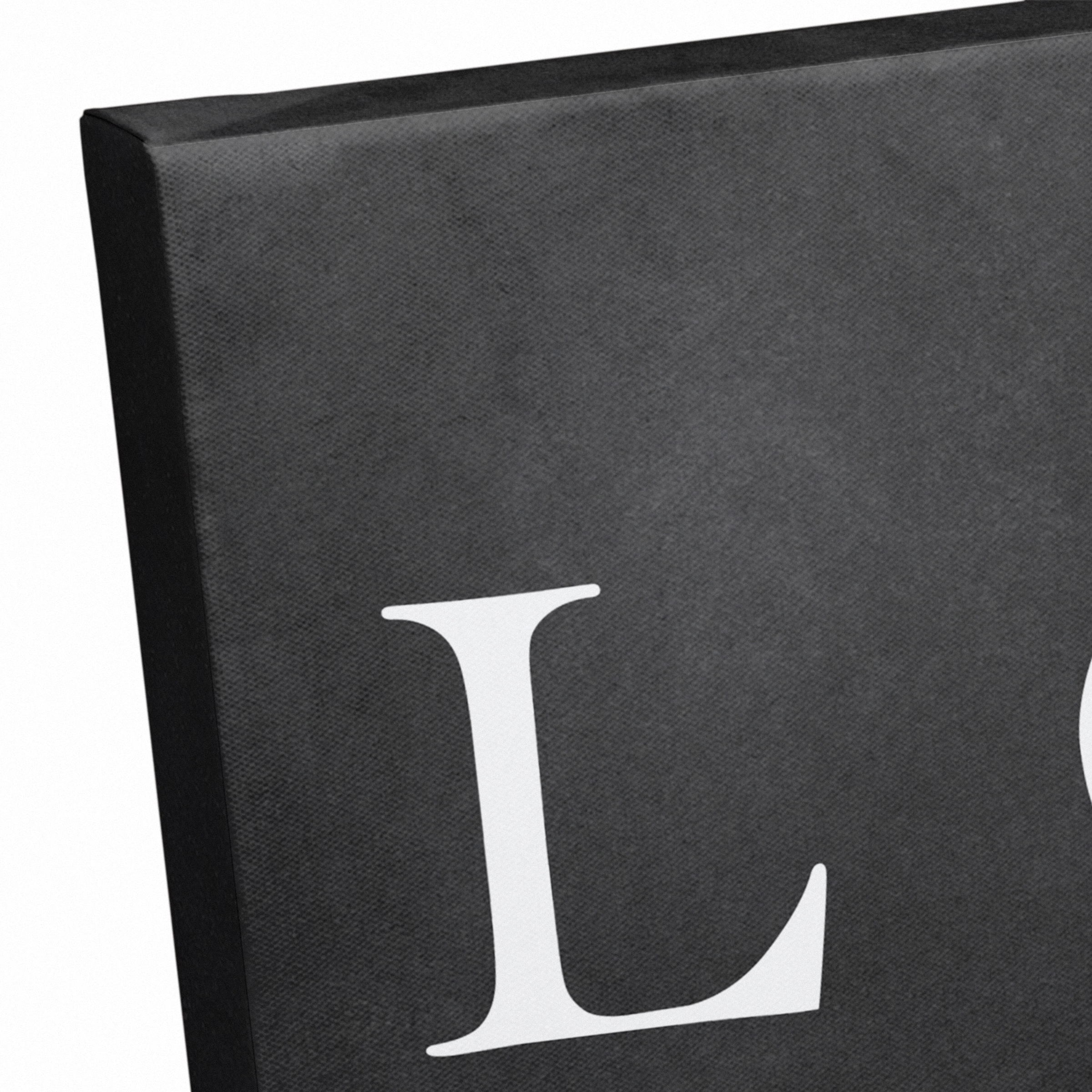 Love Lives Here Canvas Art