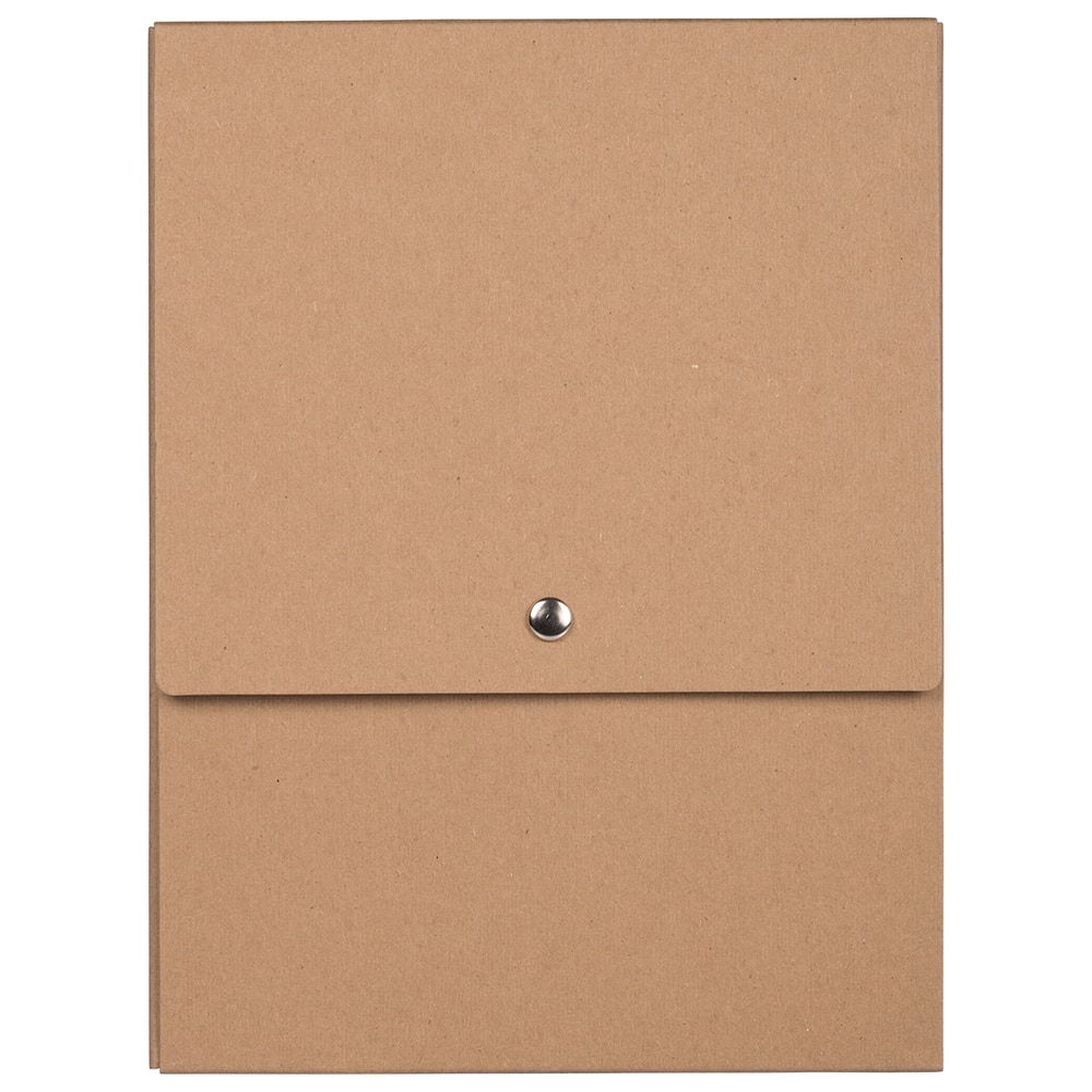 JAM Paper Vertical Kraft Snap Closure Portfolio