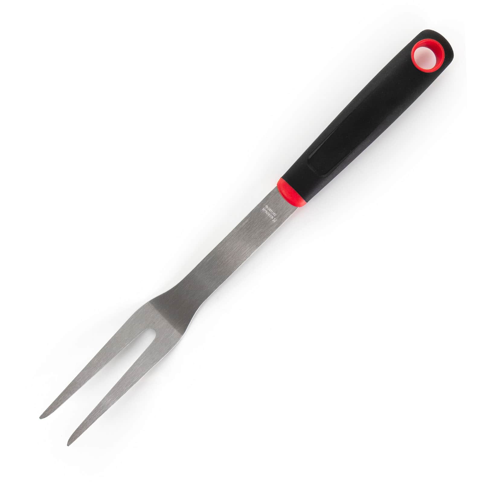 Gibson Home® Black & Red Huckleberry 3 Piece Stainless Steel BBQ Tool Set