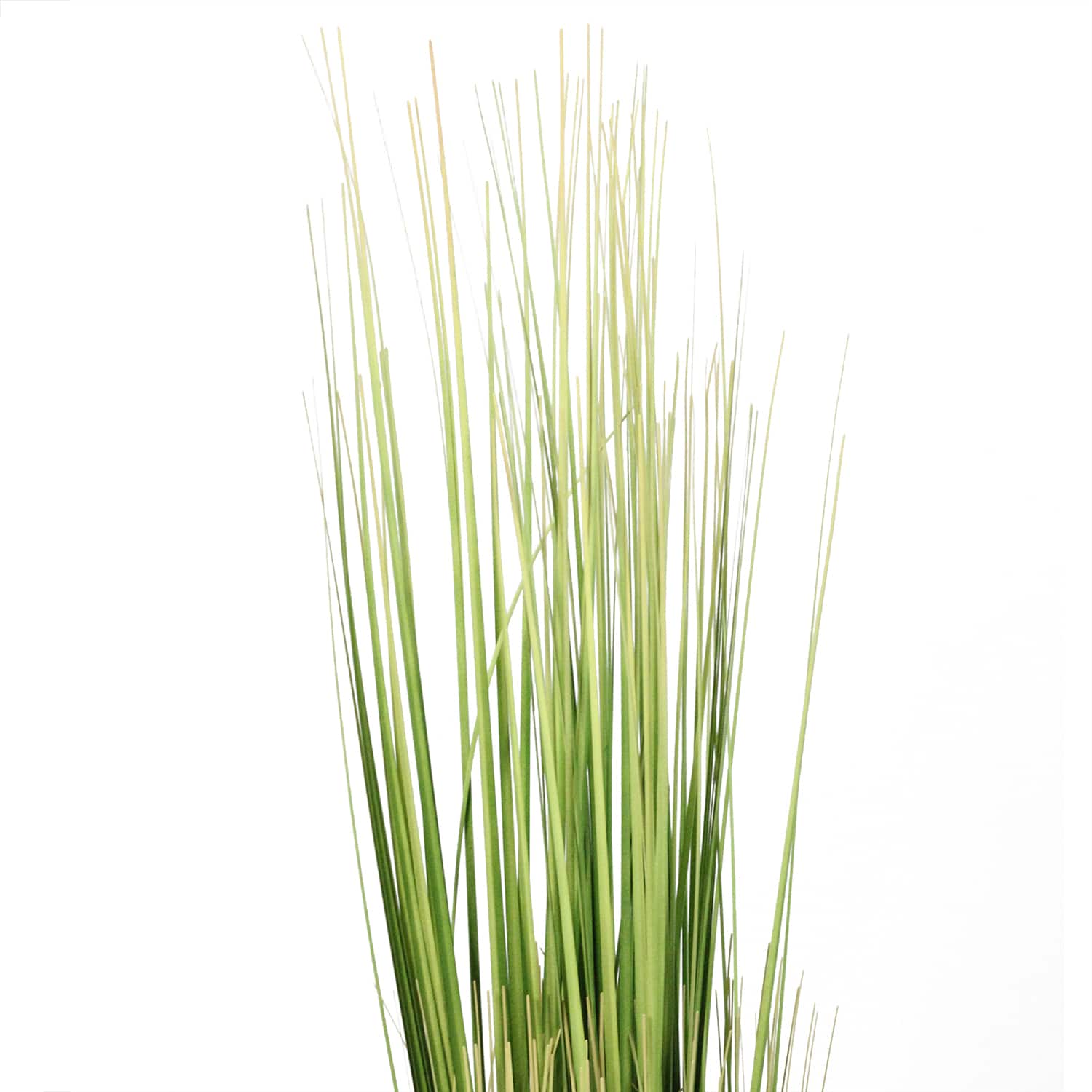 37.75" Green & Yellow Artificial Onion Grass Bundle Wrapped with Tan Rope