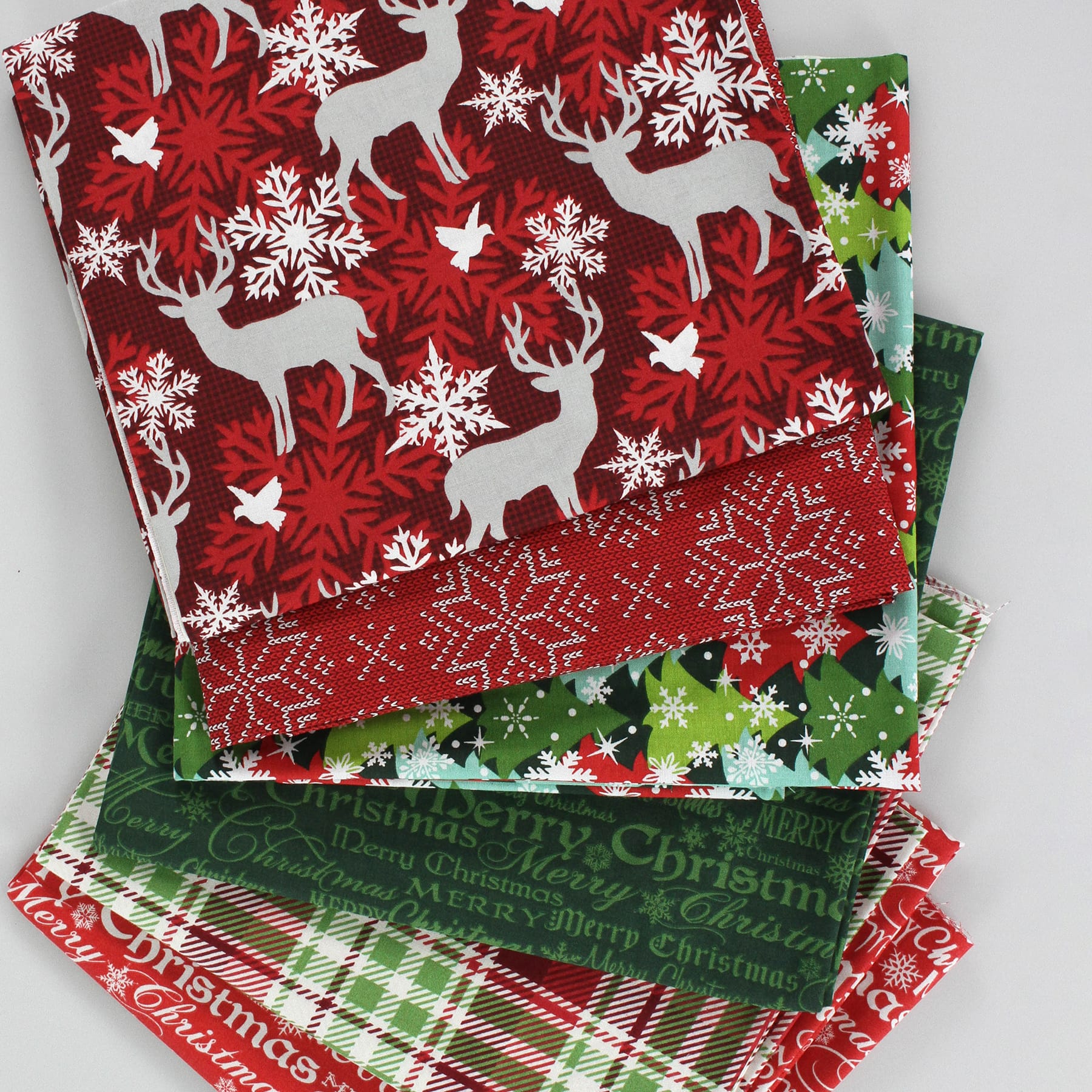 Richloom Nitsnow Red Cotton Quilting Fabric