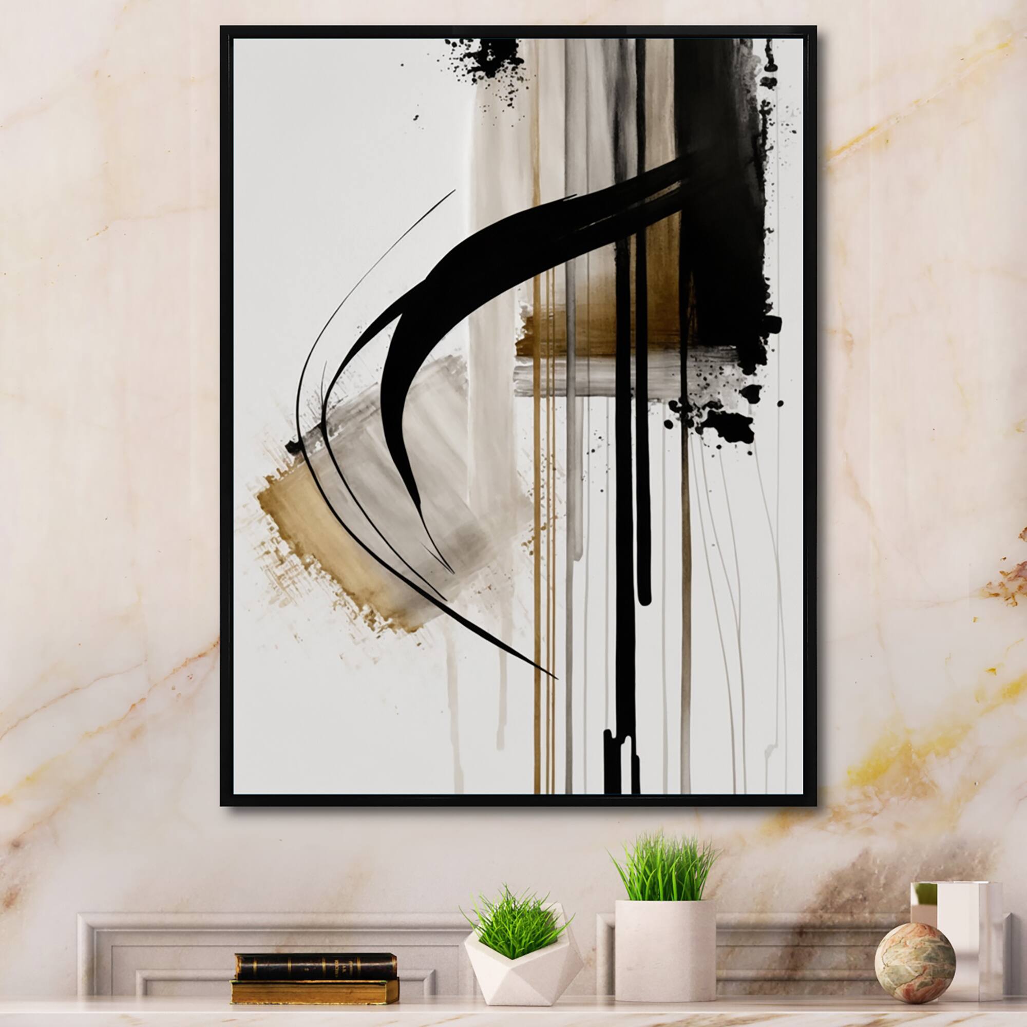 Designart 'Black