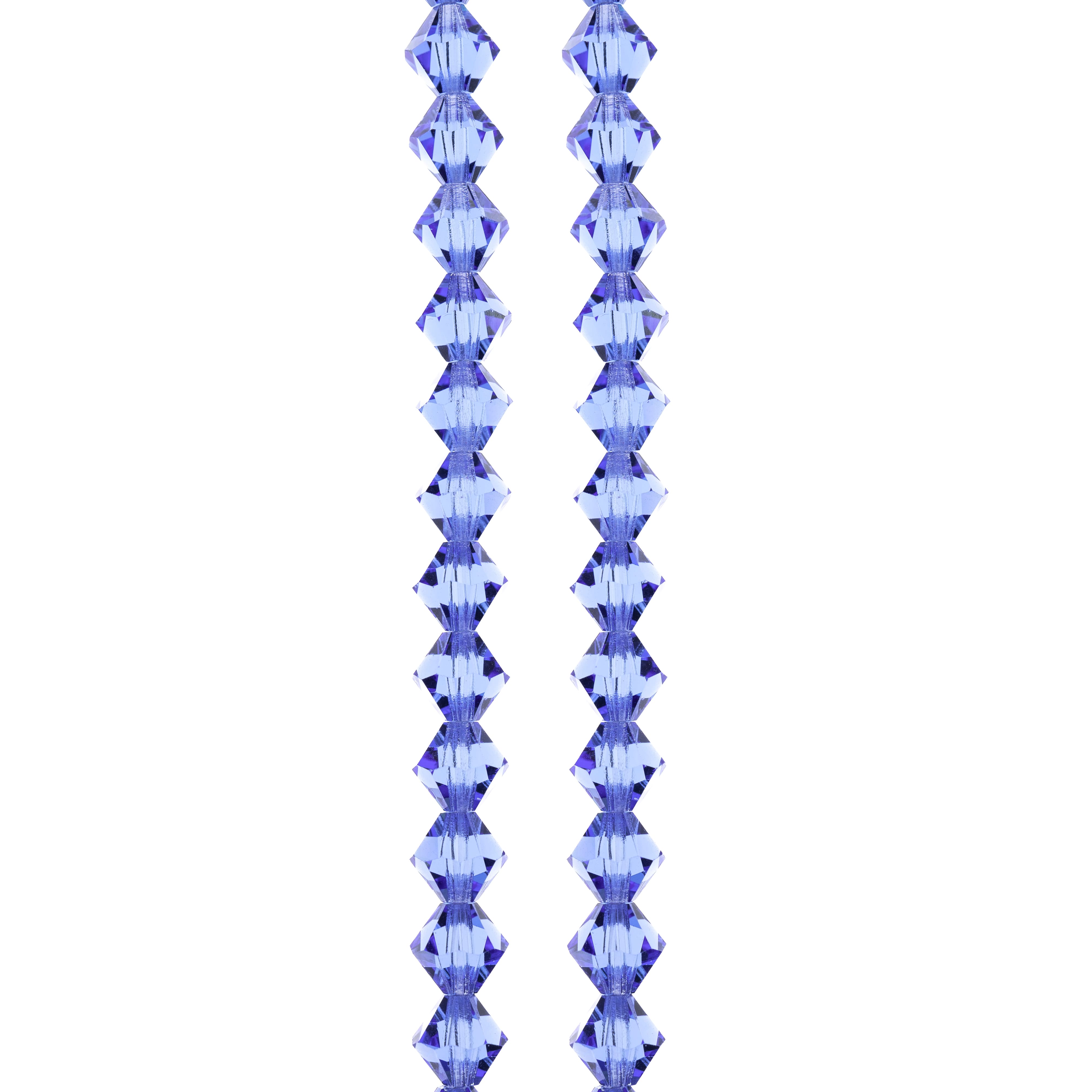 12 Pack: Preciosa Glass Crystal Bicone Beads, 6mm by Bead Landing™