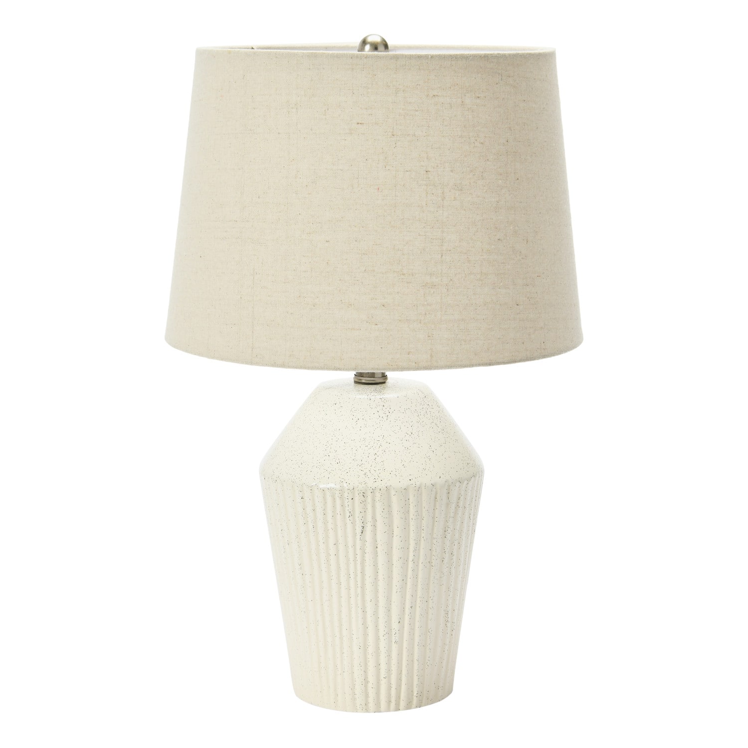 Hello Honey® 21" Round Stoneware Desk Lamp