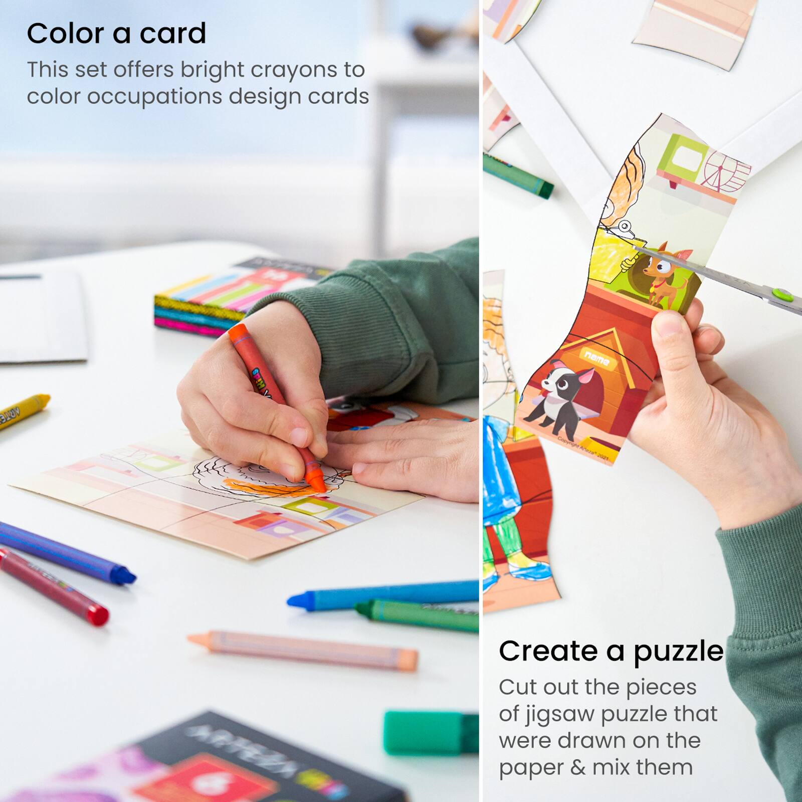 Arteza® Kids Careers Jigsaw Puzzle Set