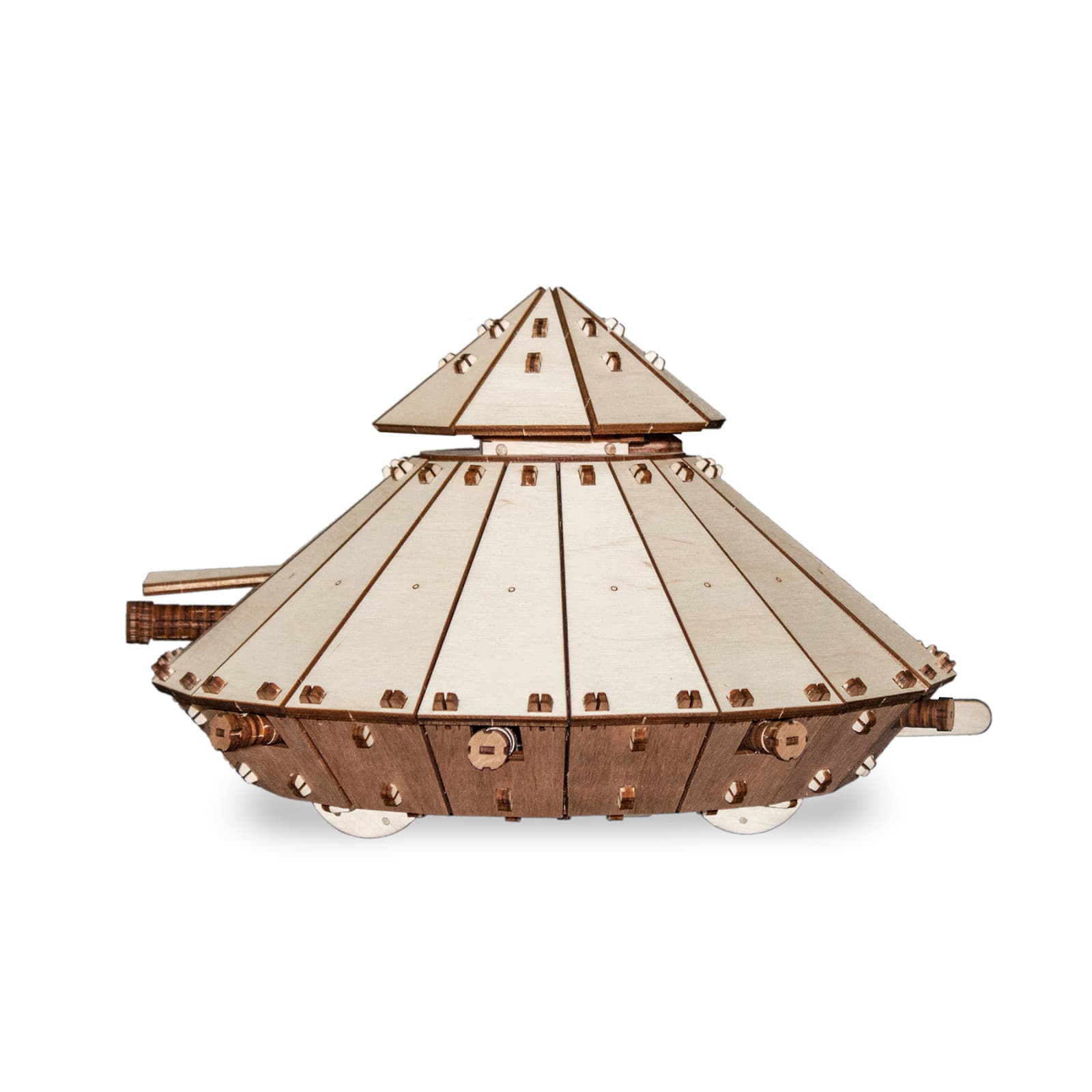 EWA™ Eco-Wood-Art Da Vinci Tank 3D Wooden STEM Construction Kit
