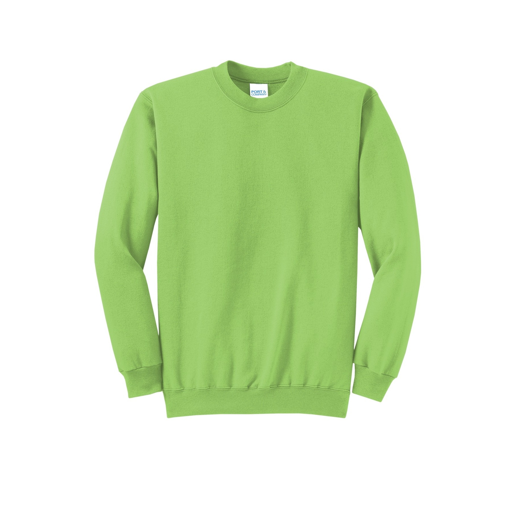 Port & Company® Brights Core Fleece Crewneck Sweatshirt