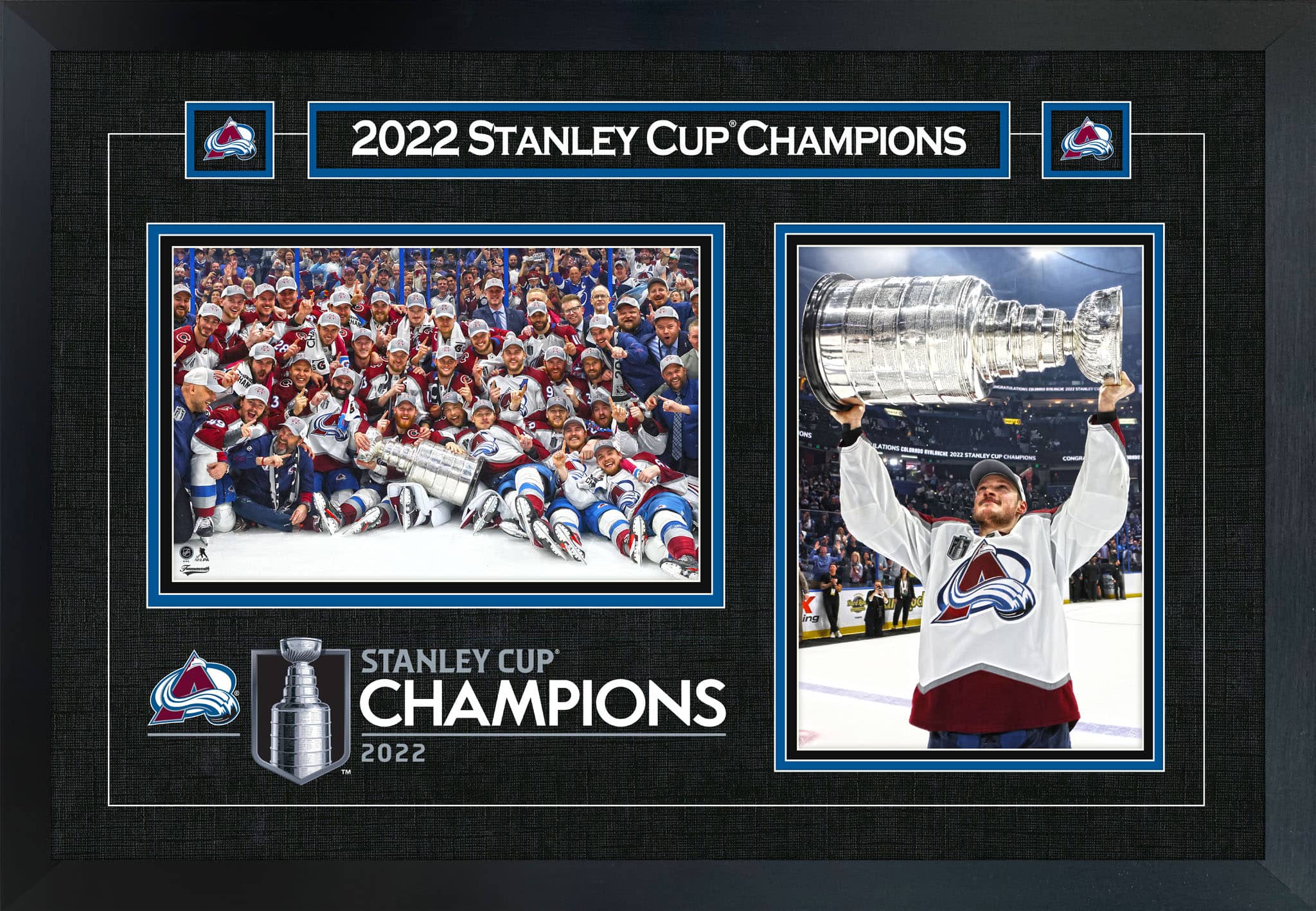 Cale Makar Framed Colorado Avalanche 16" x 24" 2022 Stanley Cup Collage 22" x 18"
