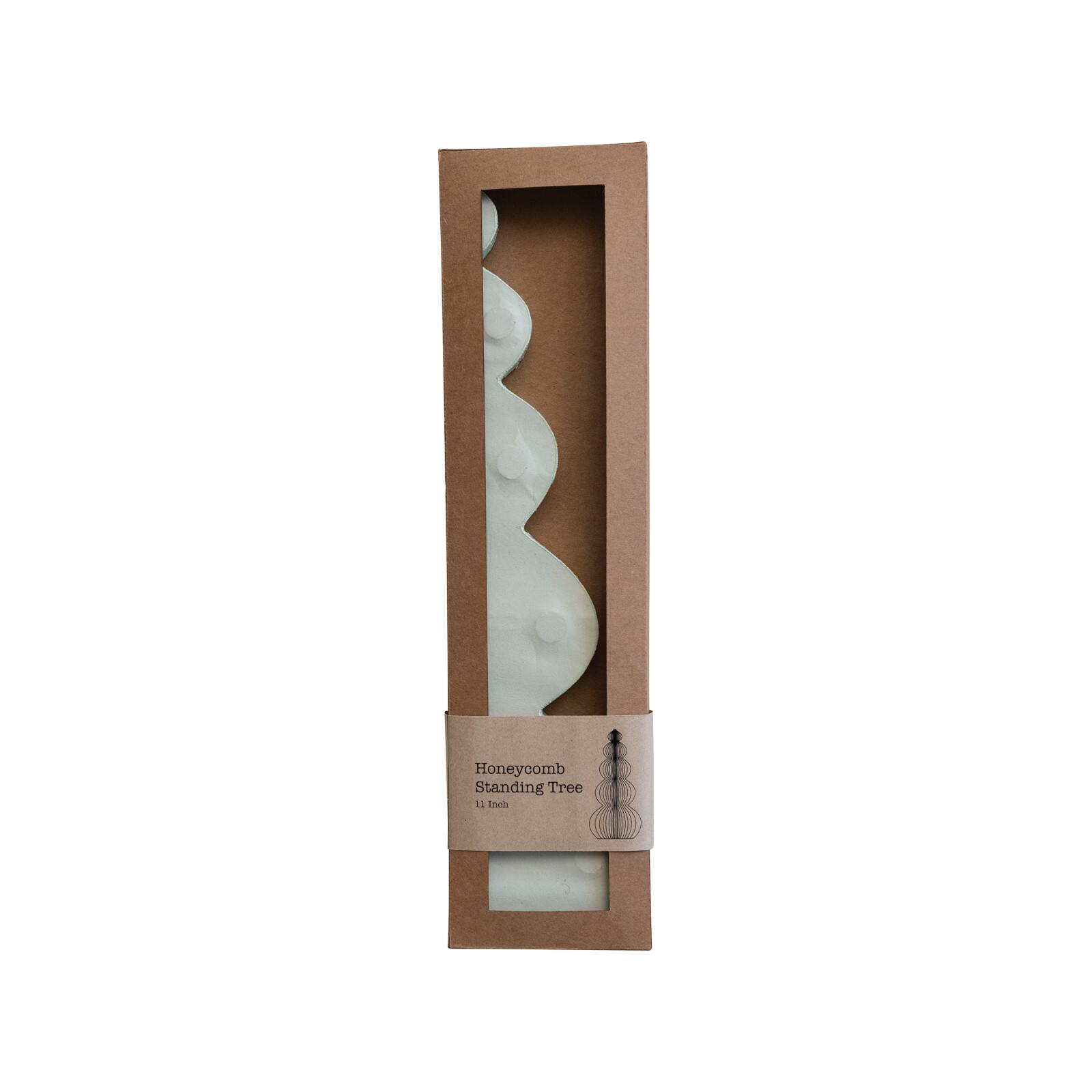 Hello Honey® 11" Mint Green Paper Folding Honeycomb Tree