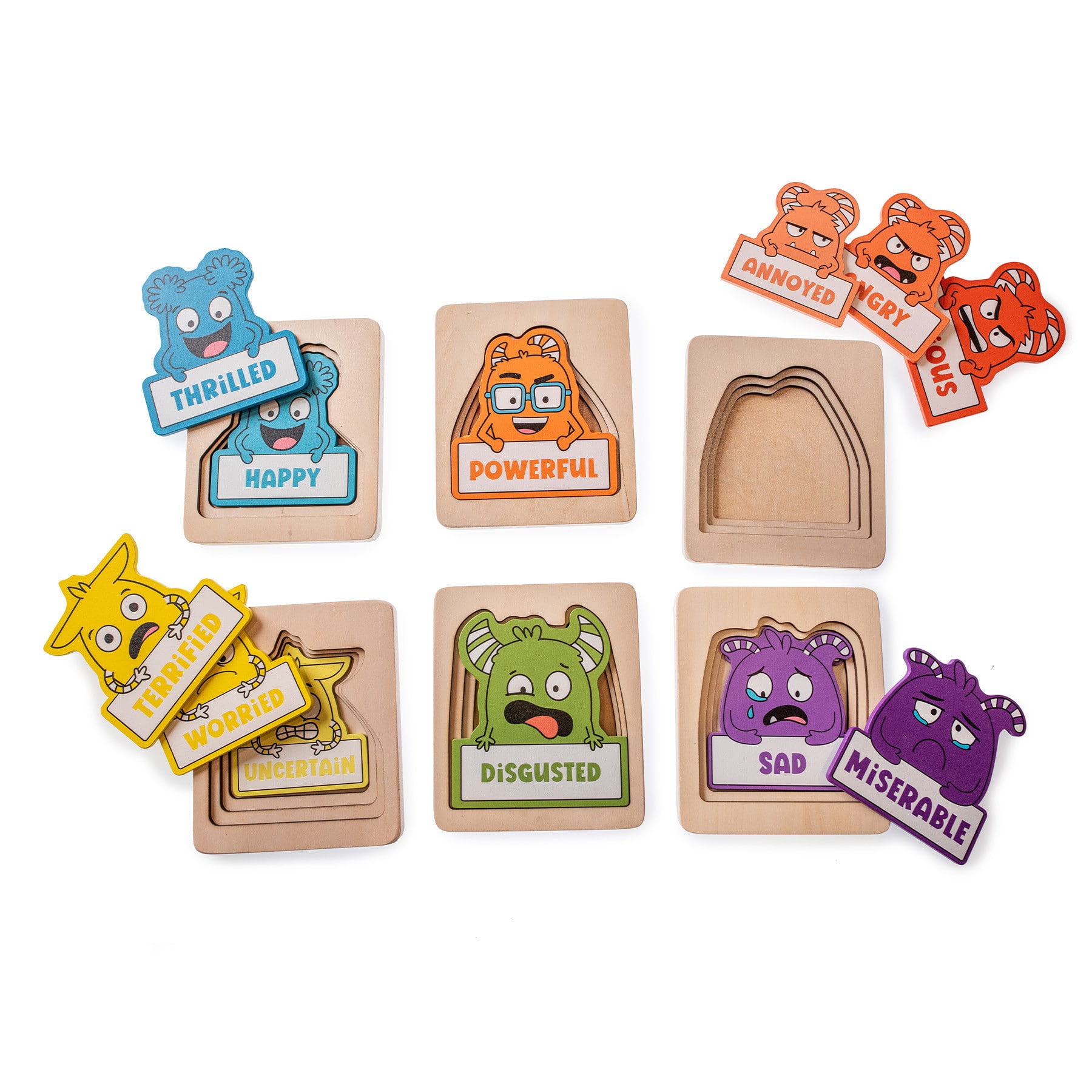 Open the Joy Layers of Emotions Puzzles Set