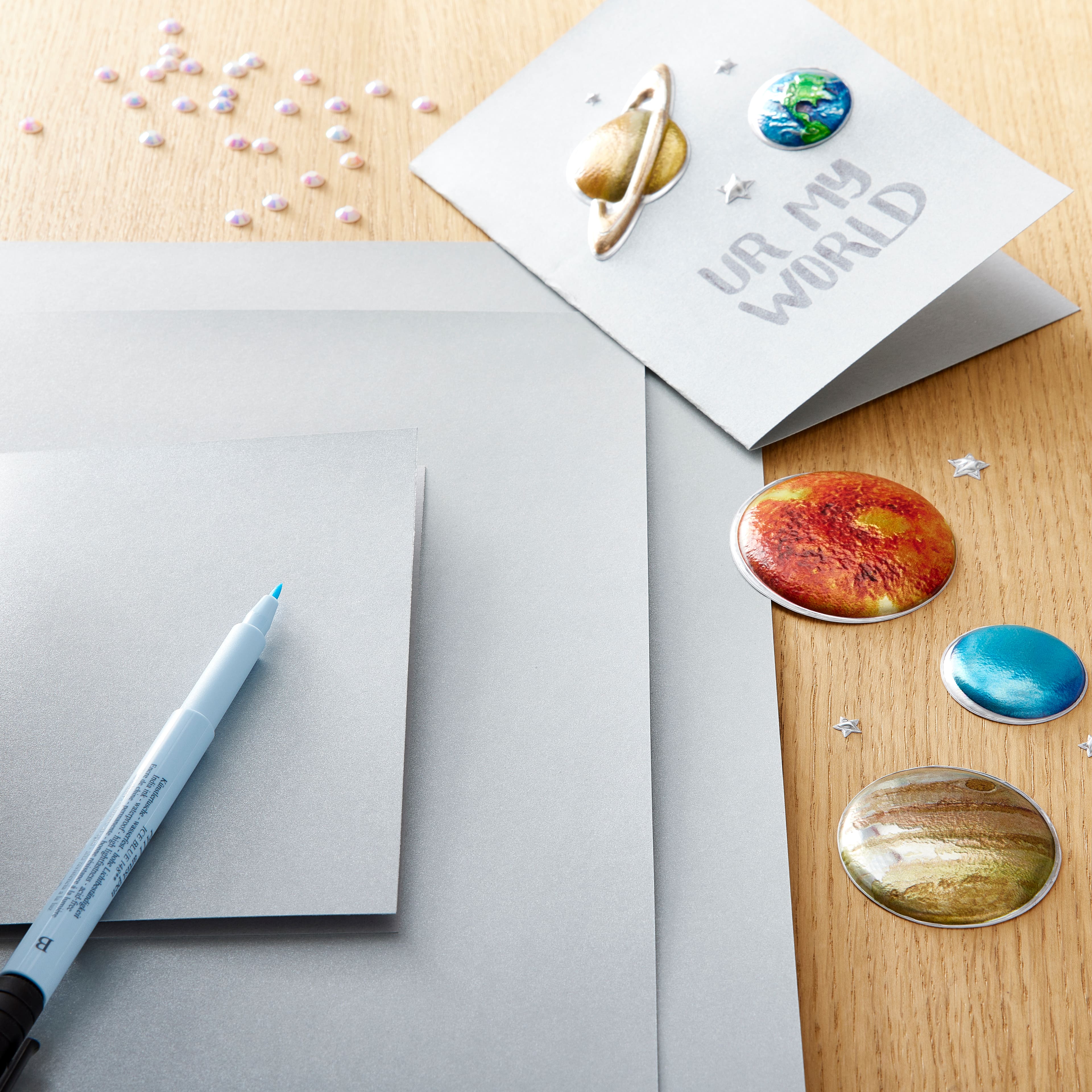 48 Pack: Silver Metallic Paper by Recollections®, 12" x 12"
