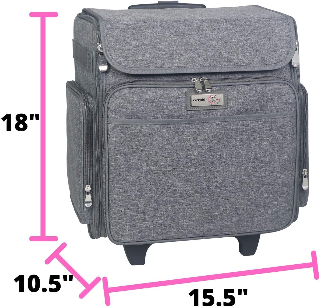 Everything Mary Heather Rolling Craft Bag with Storage