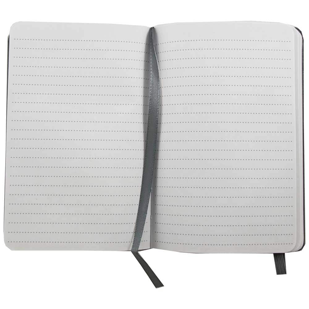 JAM Paper Travel Size Hardcover Notebook with Elastic Band