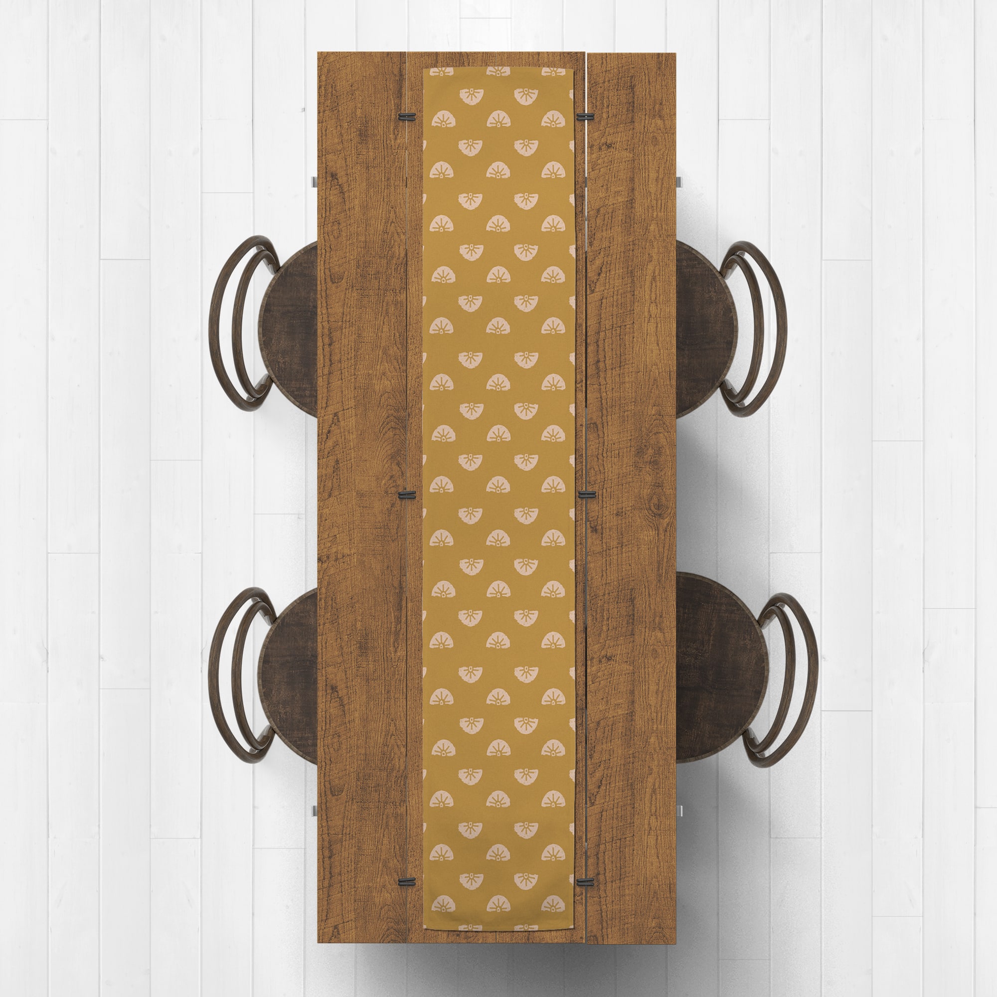 Radiate Suns Cotton Twill Table Runner