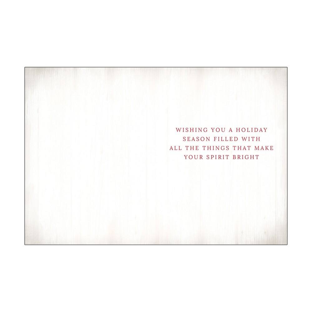 JAM Paper 7.9" x 5.6" Christmas Past Holiday Assortment Card Set, 16ct.