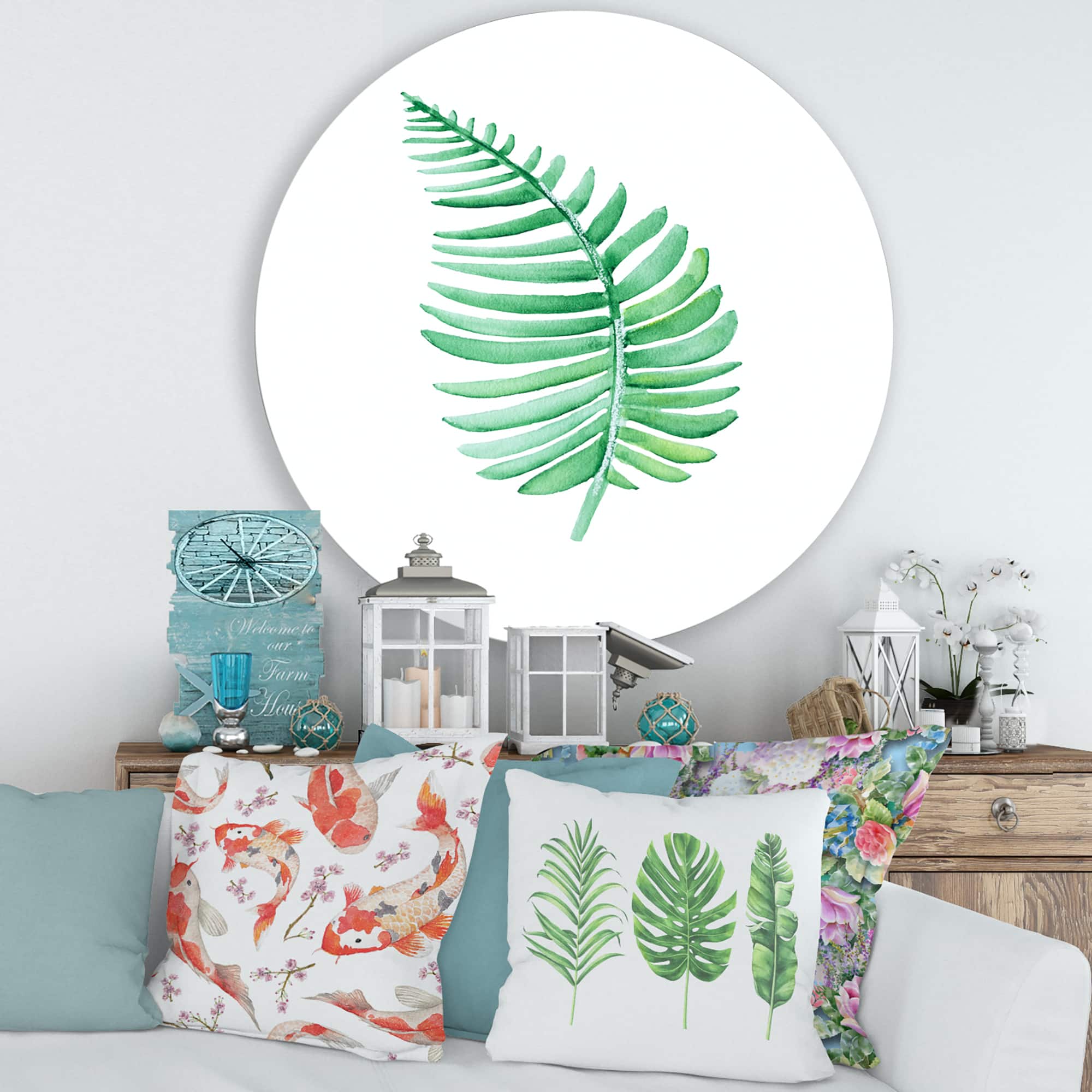 Designart - Tropical Leaf Of Monstera III