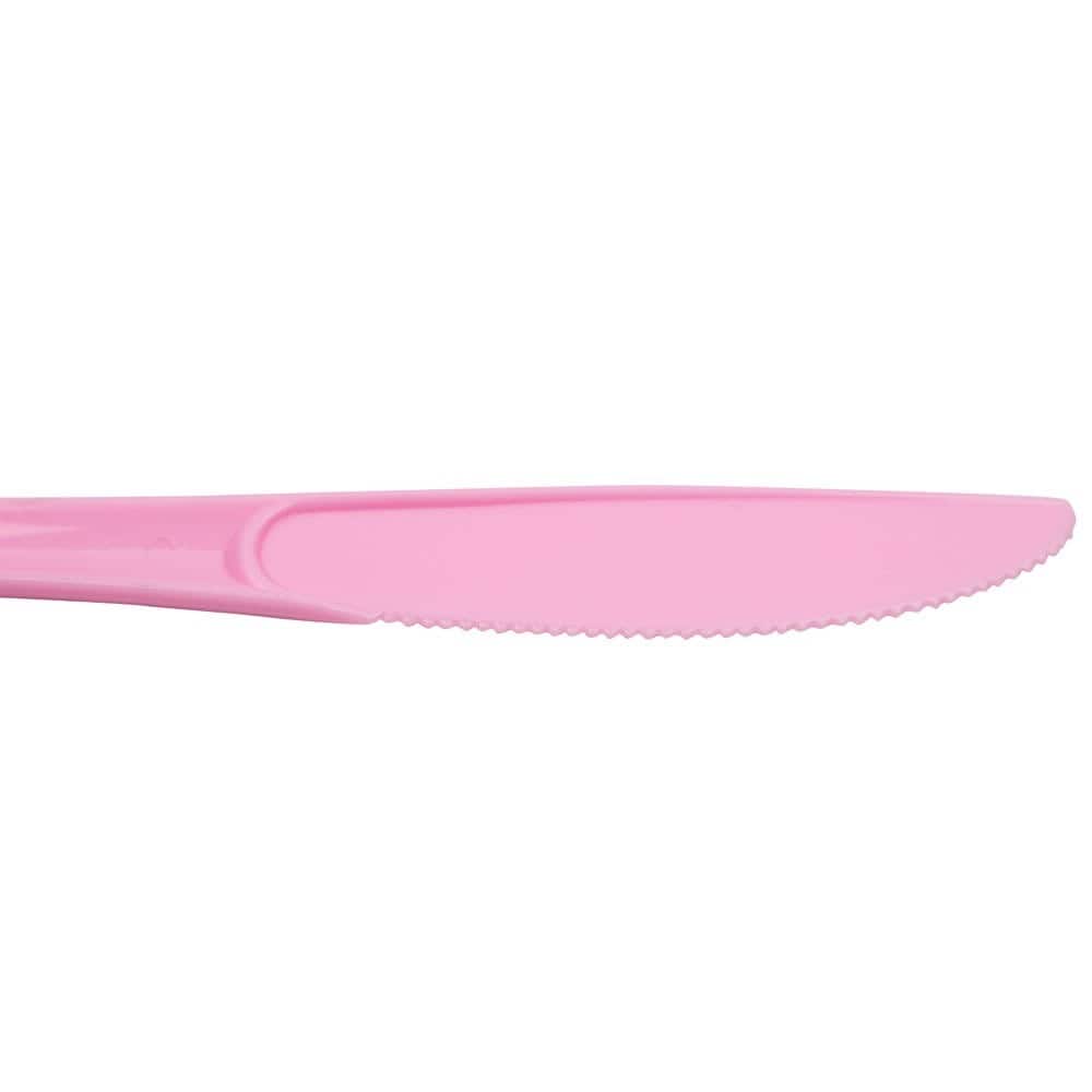 JAM Paper Premium Utensils Plastic Knives Party Pack, 48ct.