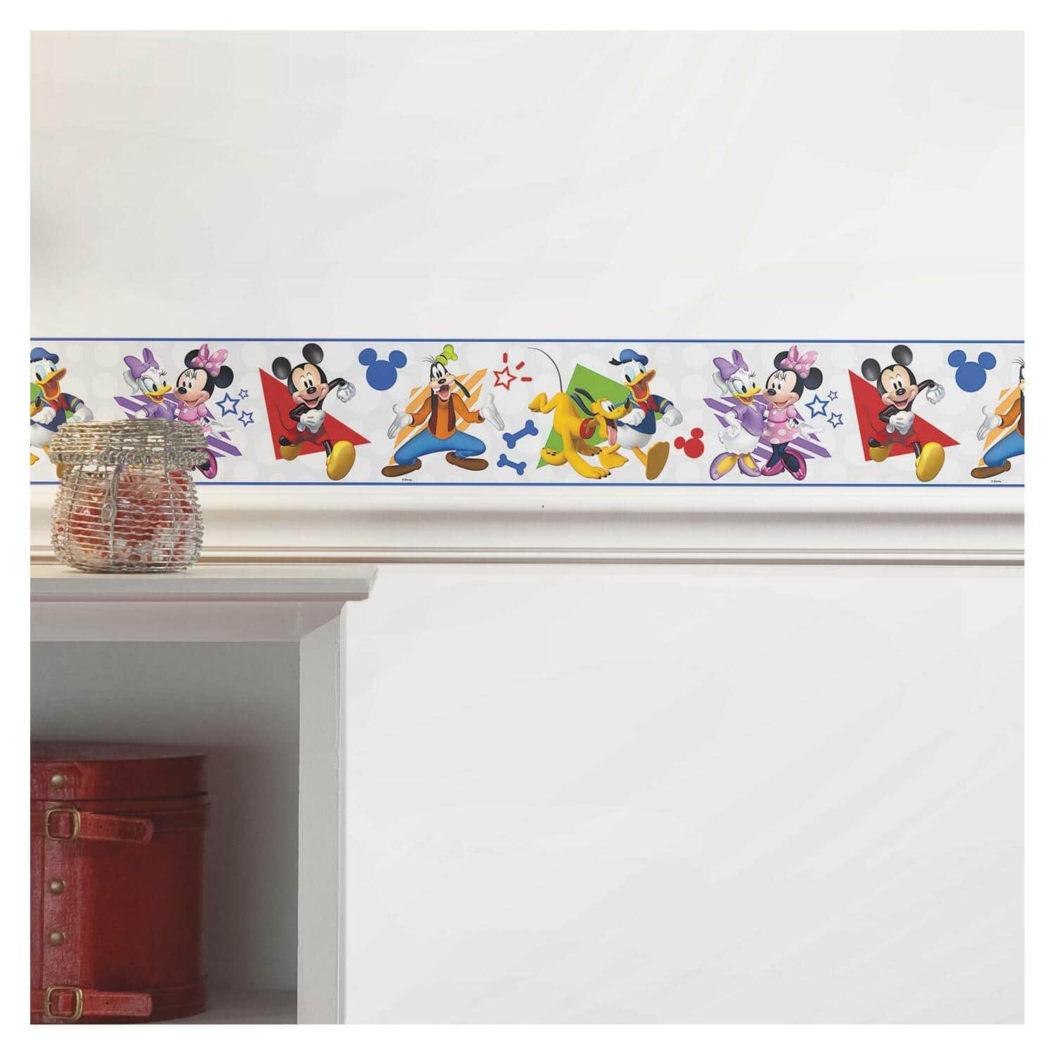 RoomMates Disney Mickey & Friends Peel & Stick Border