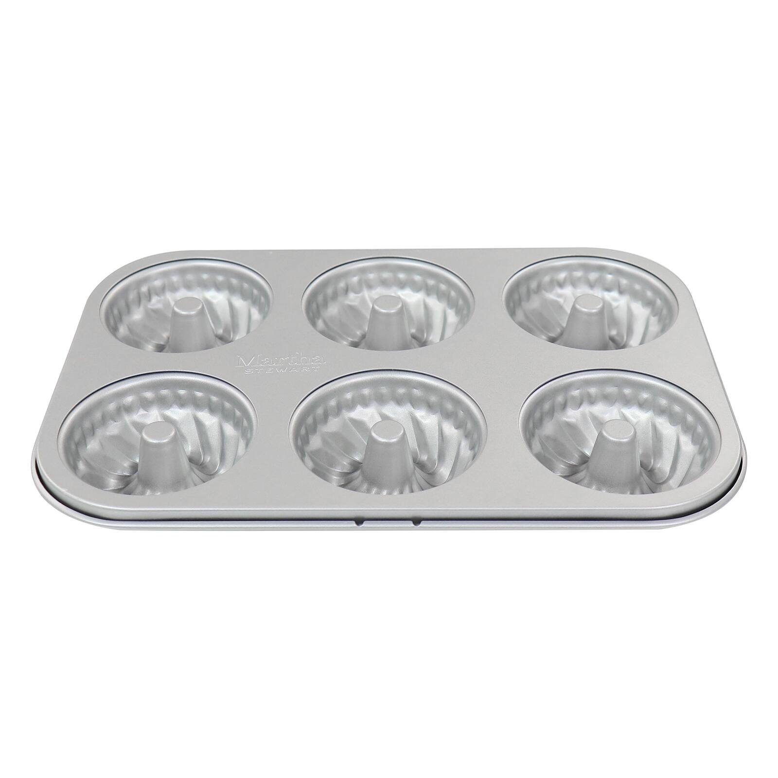Martha Stewart 6-Cup Carbon Steel Doughnut Pan