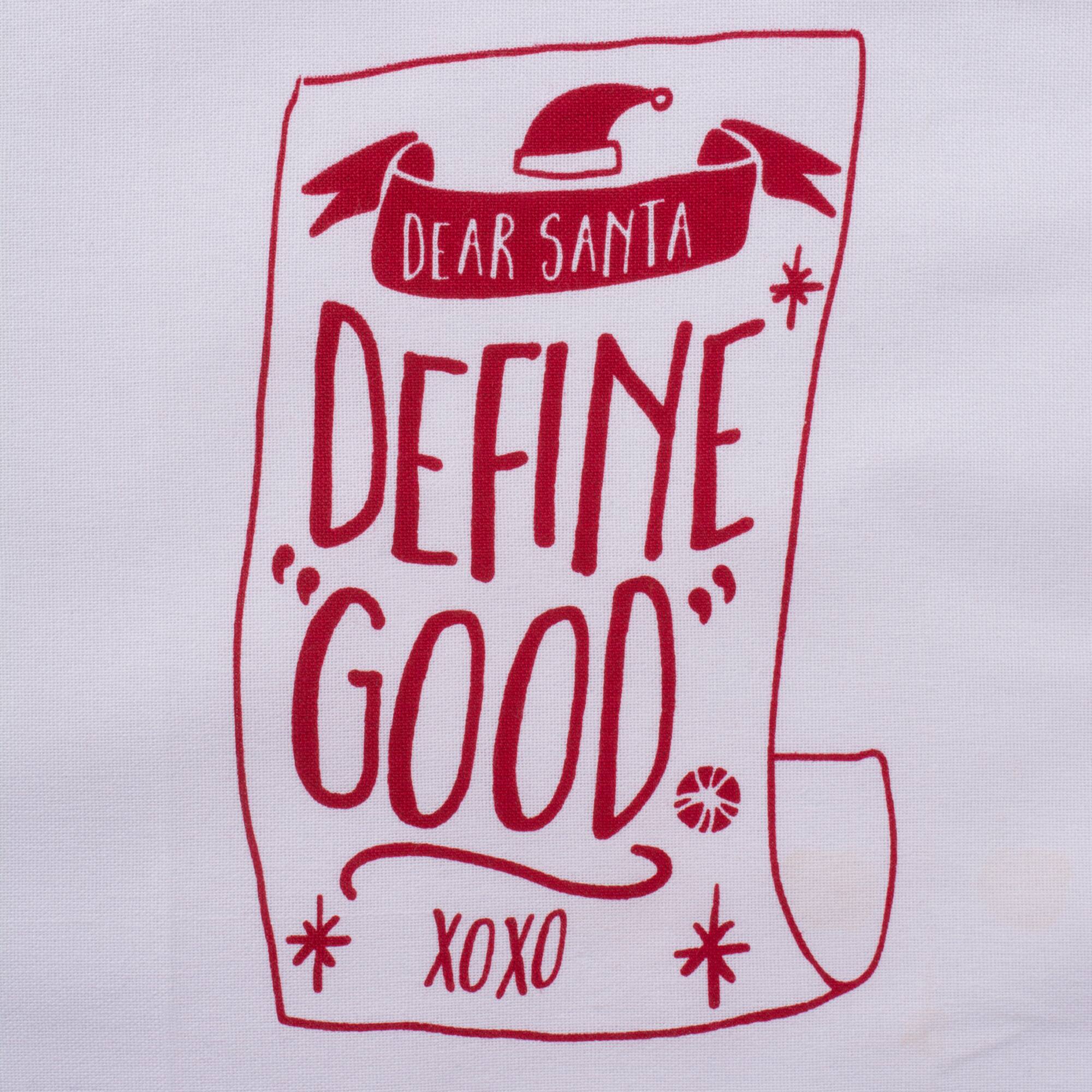 DII® Assorted Dear Santa Holiday Printed Dishtowel Set