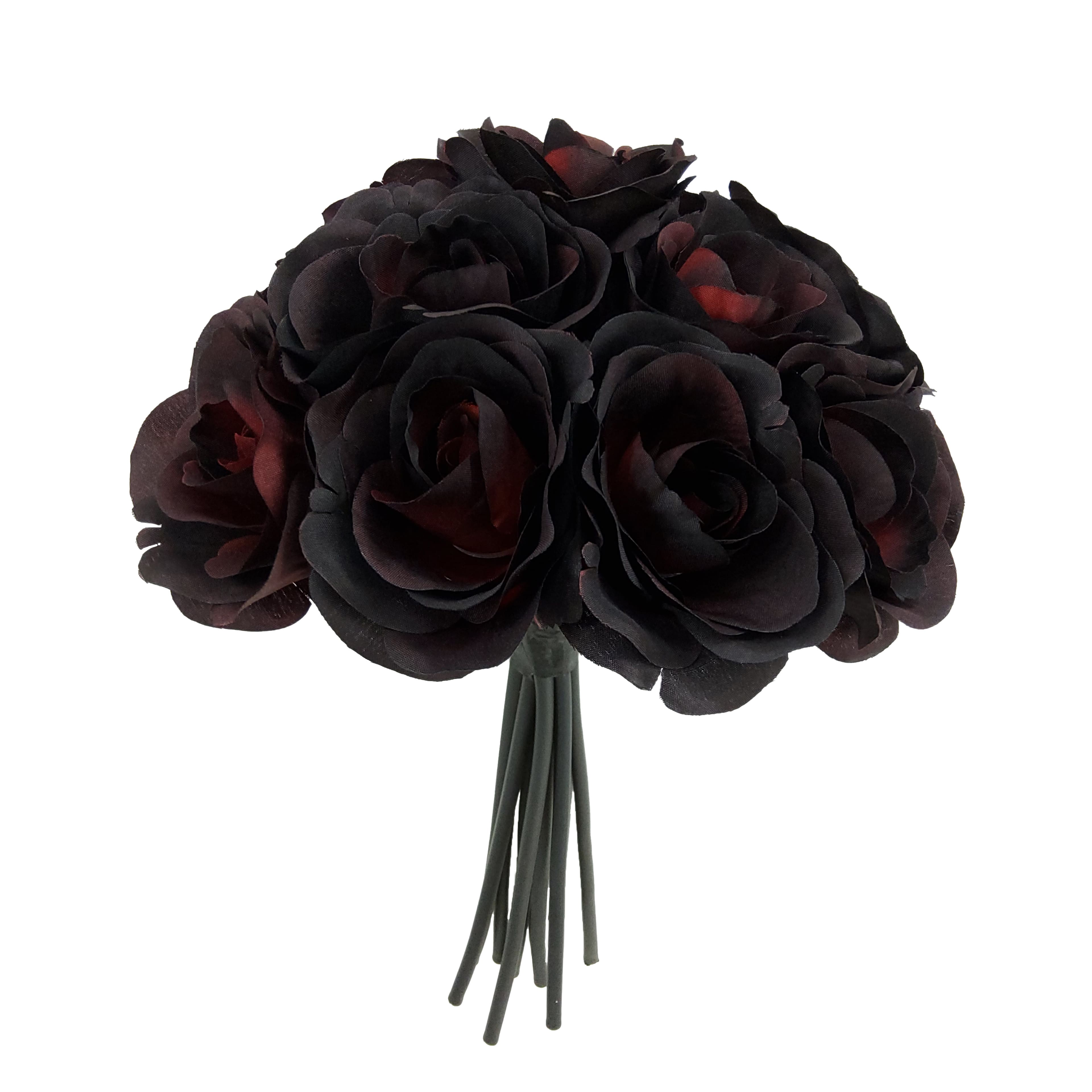 12" Black & Red Rose Mix Bouquet by Ashland®
