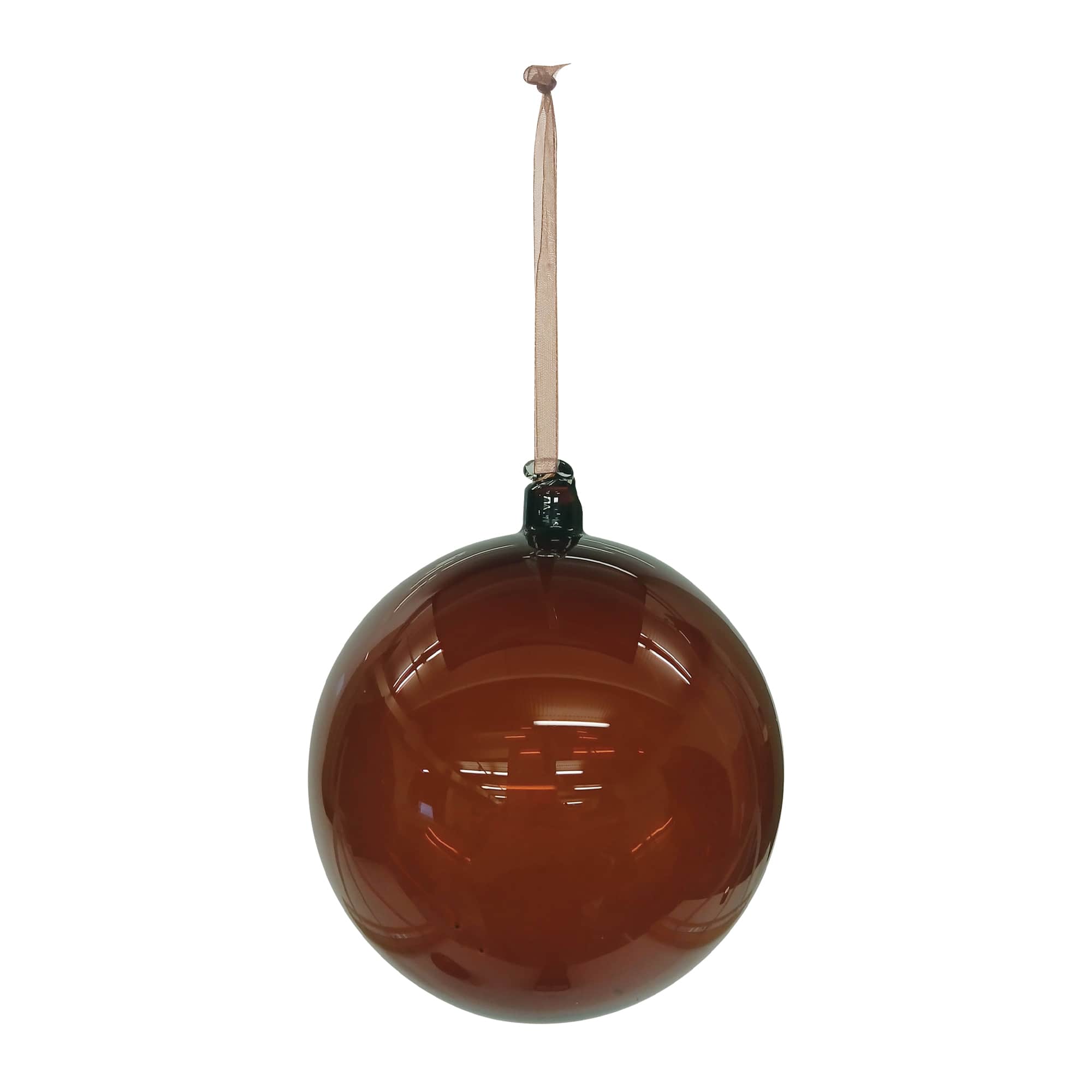 Melrose 6" Classic Glass Ball Ornaments, 4ct.