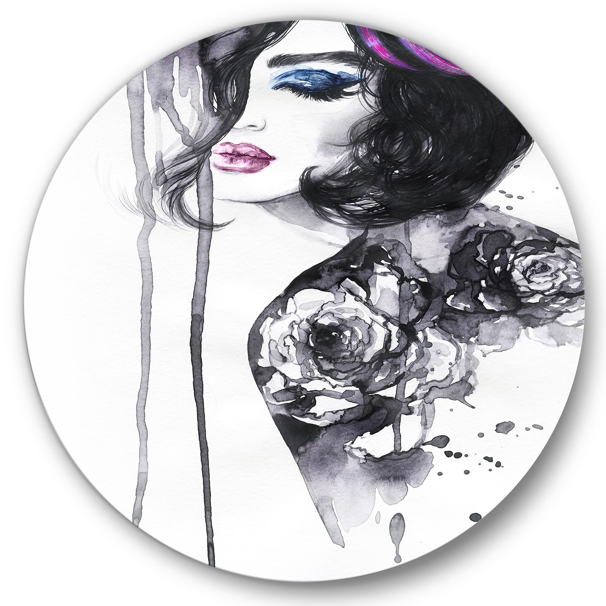 Designart - Painting Female Portrait