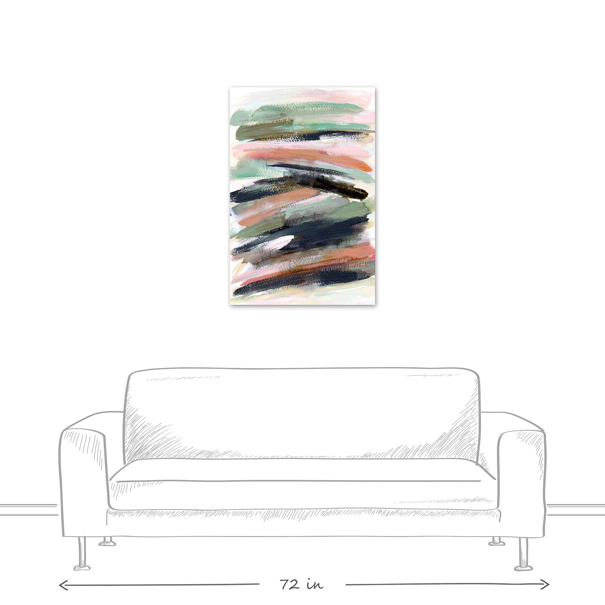 Strokes 24" x 36" Canvas Wall Art