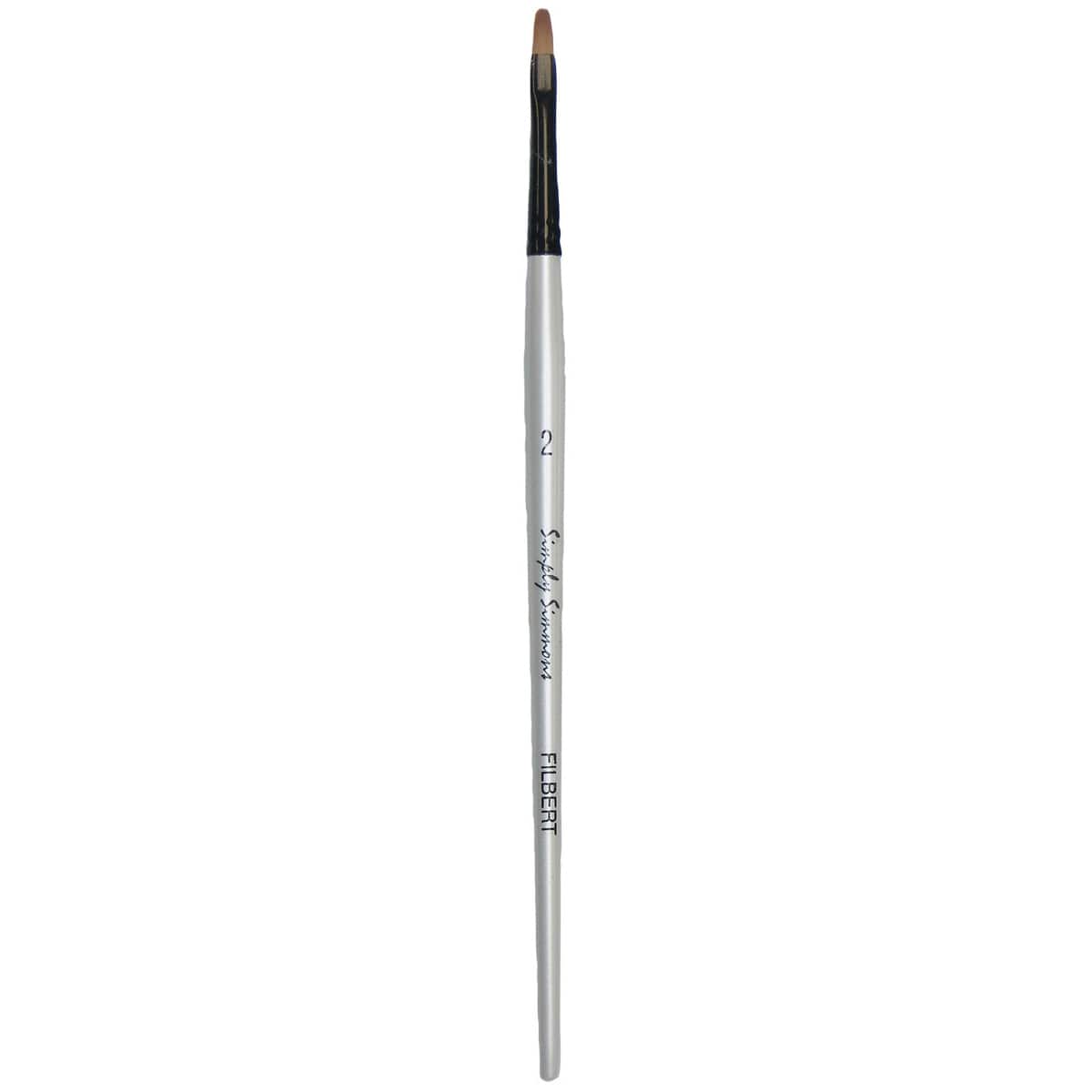 Simply Simmons Short Handle Filbert Brush