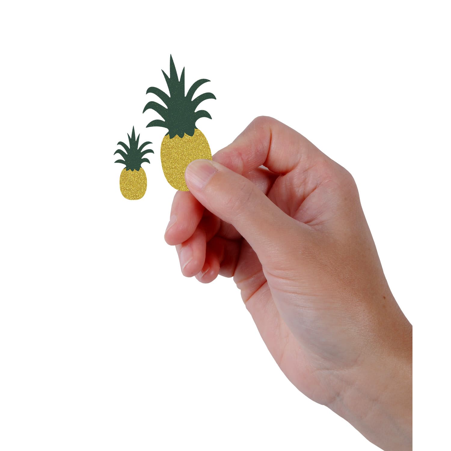 Beistle 1/2oz. Pineapple Deluxe Sparkle Confetti, 2ct.