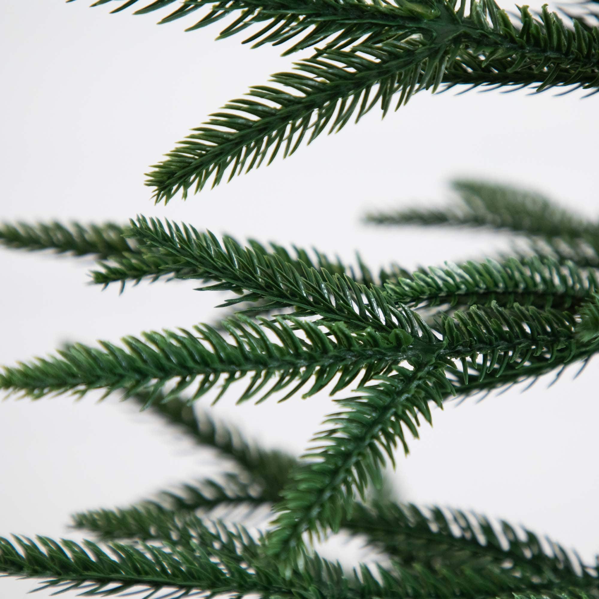 5ft. Unlit Woodland Fir Artificial Christmas Tree in Decorative Planter