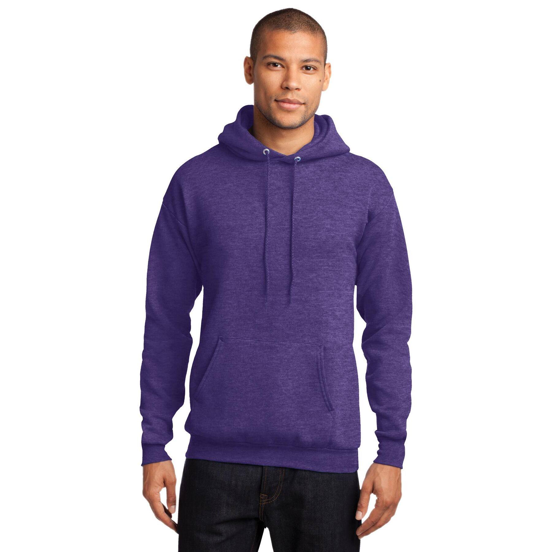 Port & Company® Heathered Colors Core Fleece Pullover Hooded Sweatshirt