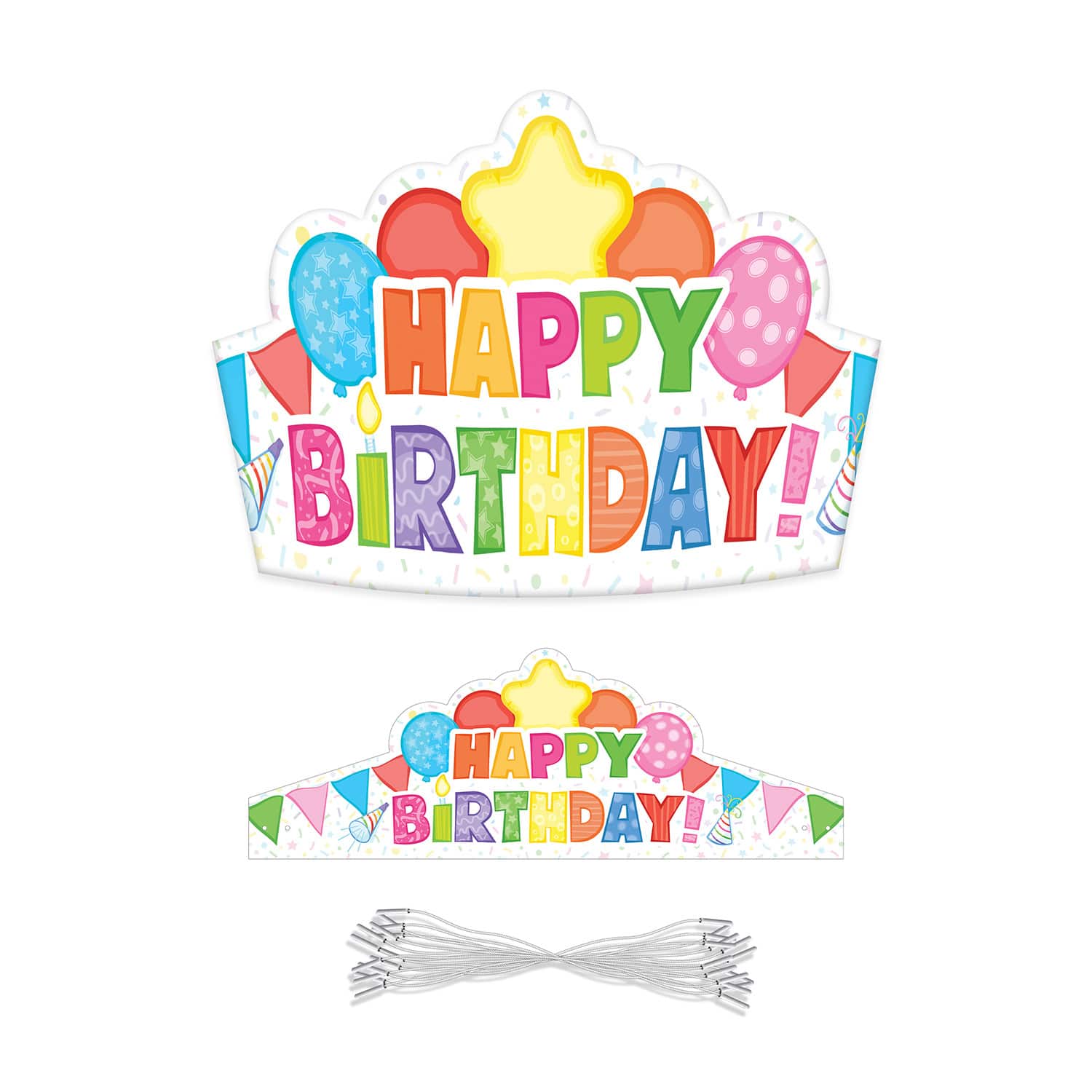 Carson Dellosa® Education Happy Birthday Crowns, 60ct.
