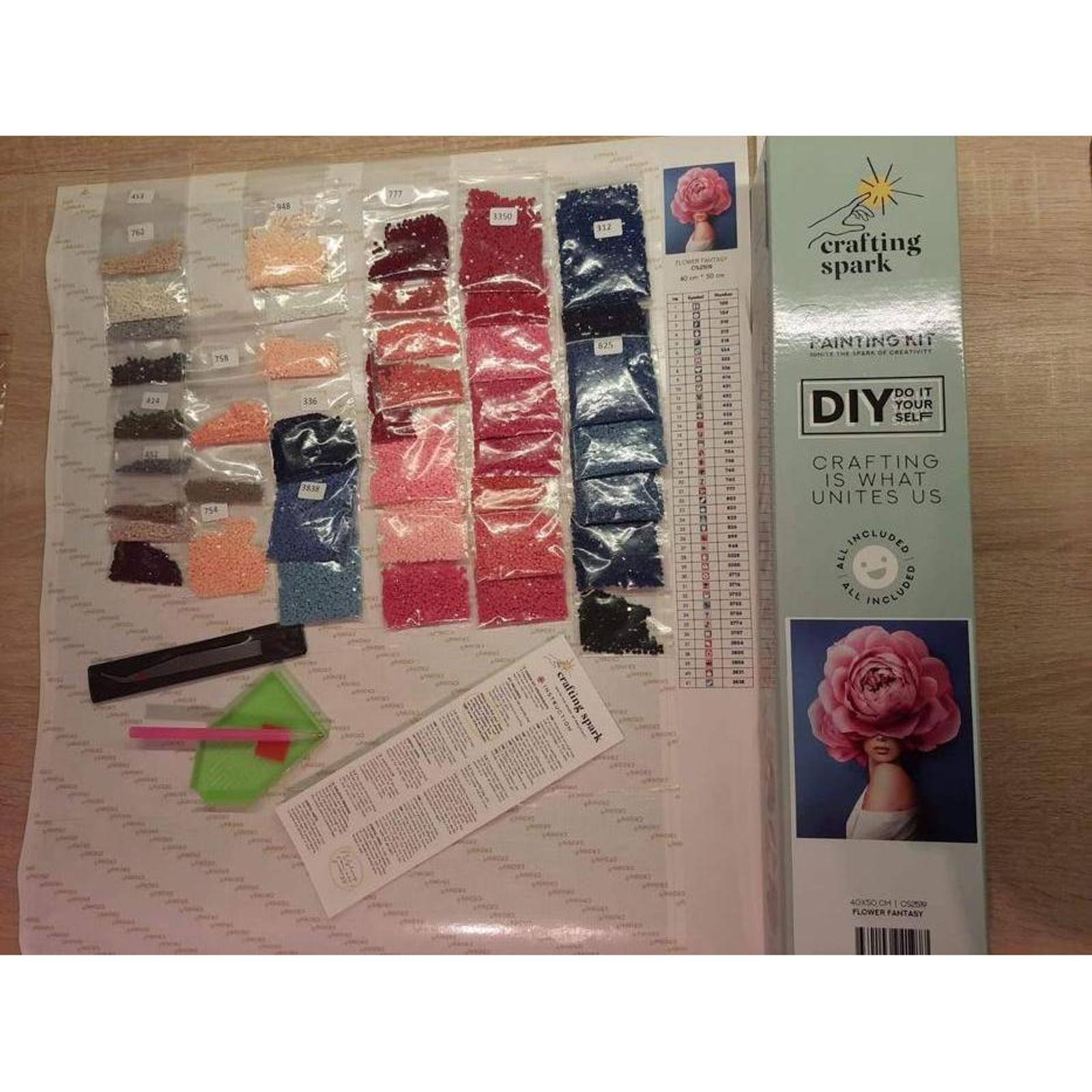 Crafting Spark Citrus Fresh Diamond Painting Kit