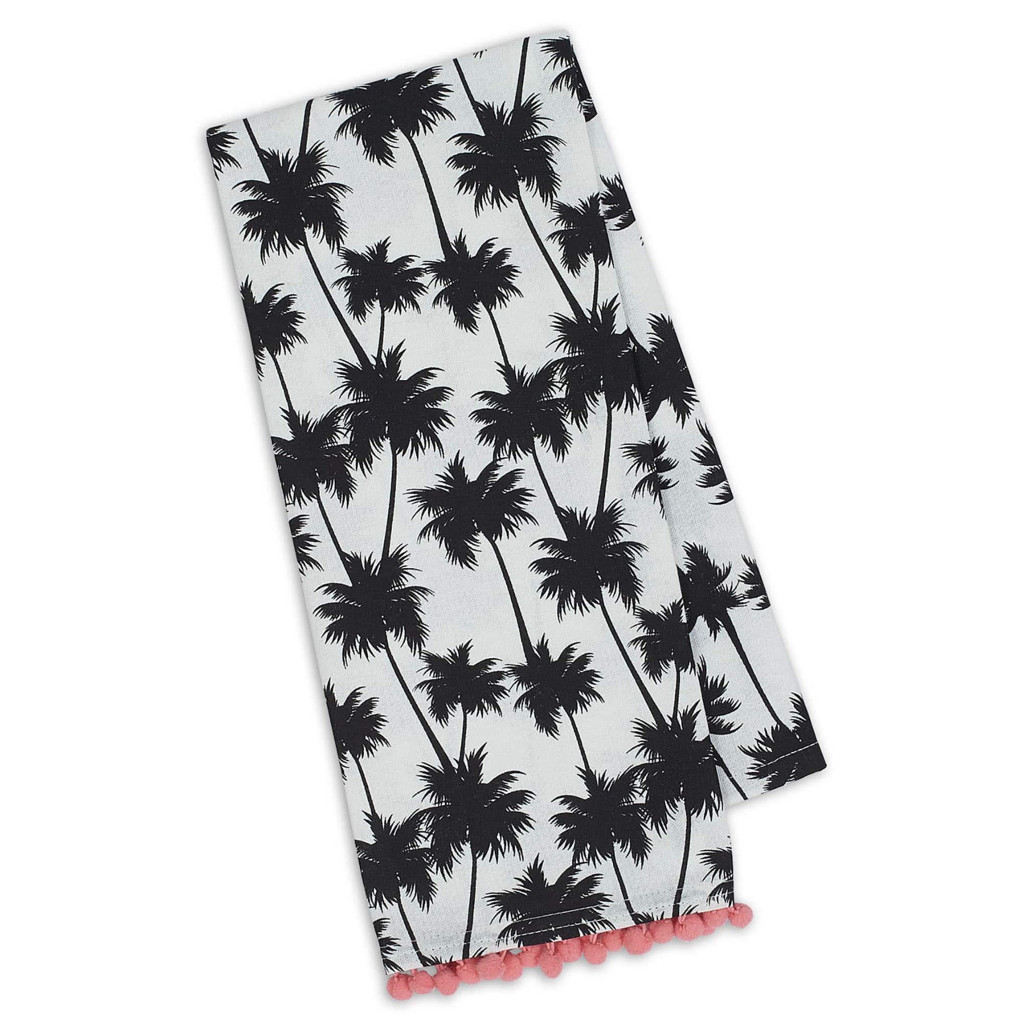 DII® Assorted Pineapples and Palms Embellished Dishtowel (Set of 3)