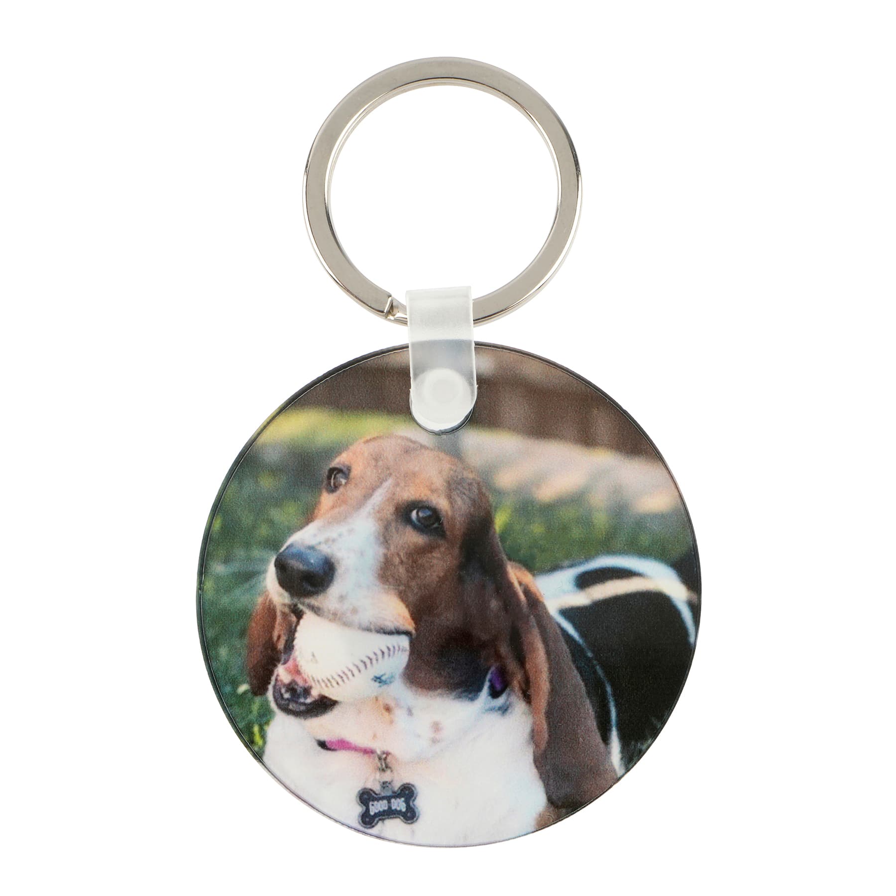 12 Packs: 4 ct. (48 total) 2" Round Acrylic Sublimation Keychains by Make Market®